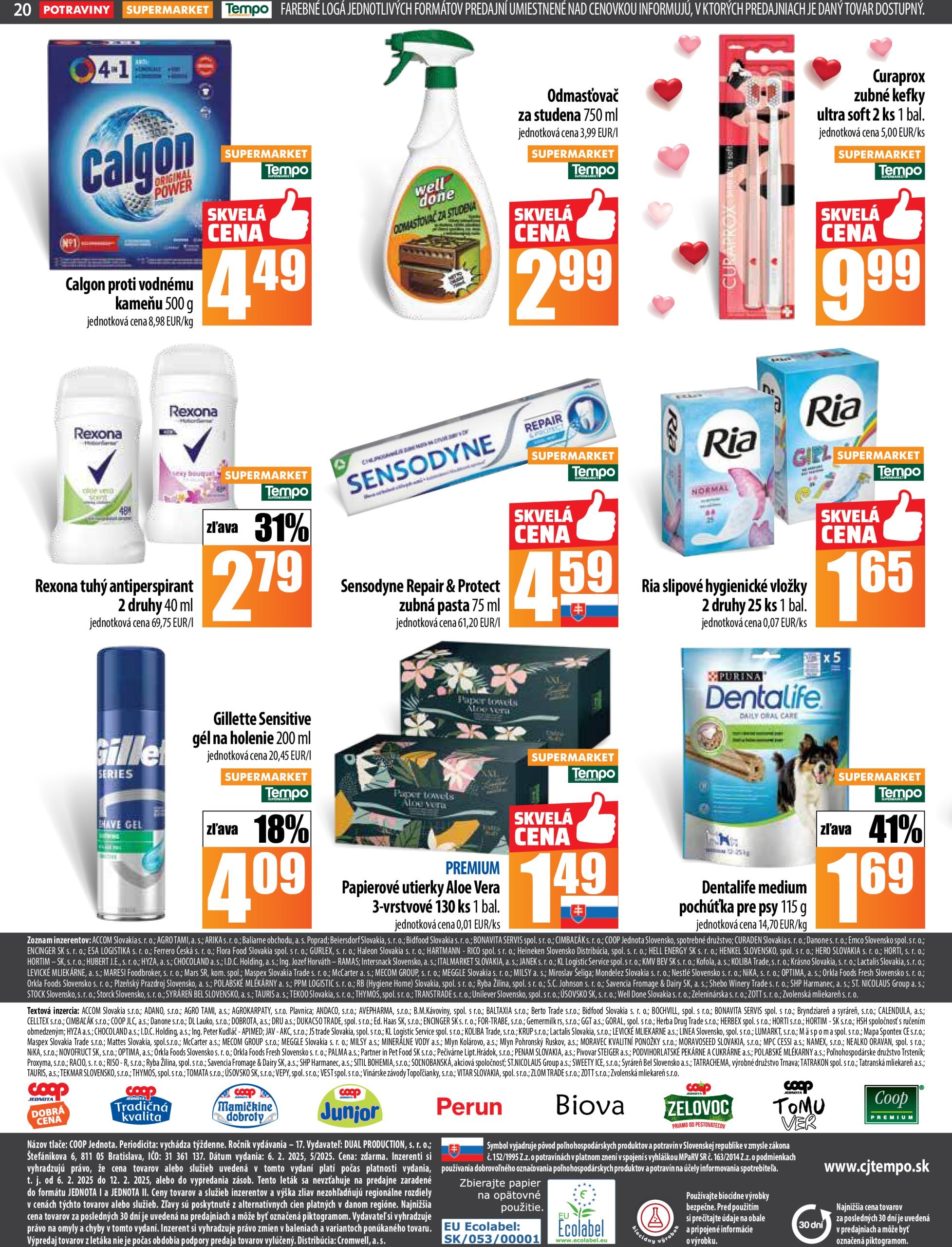 coop-jednota - COOP Jednota leták platný od 06.02. - 12.02. - page: 20