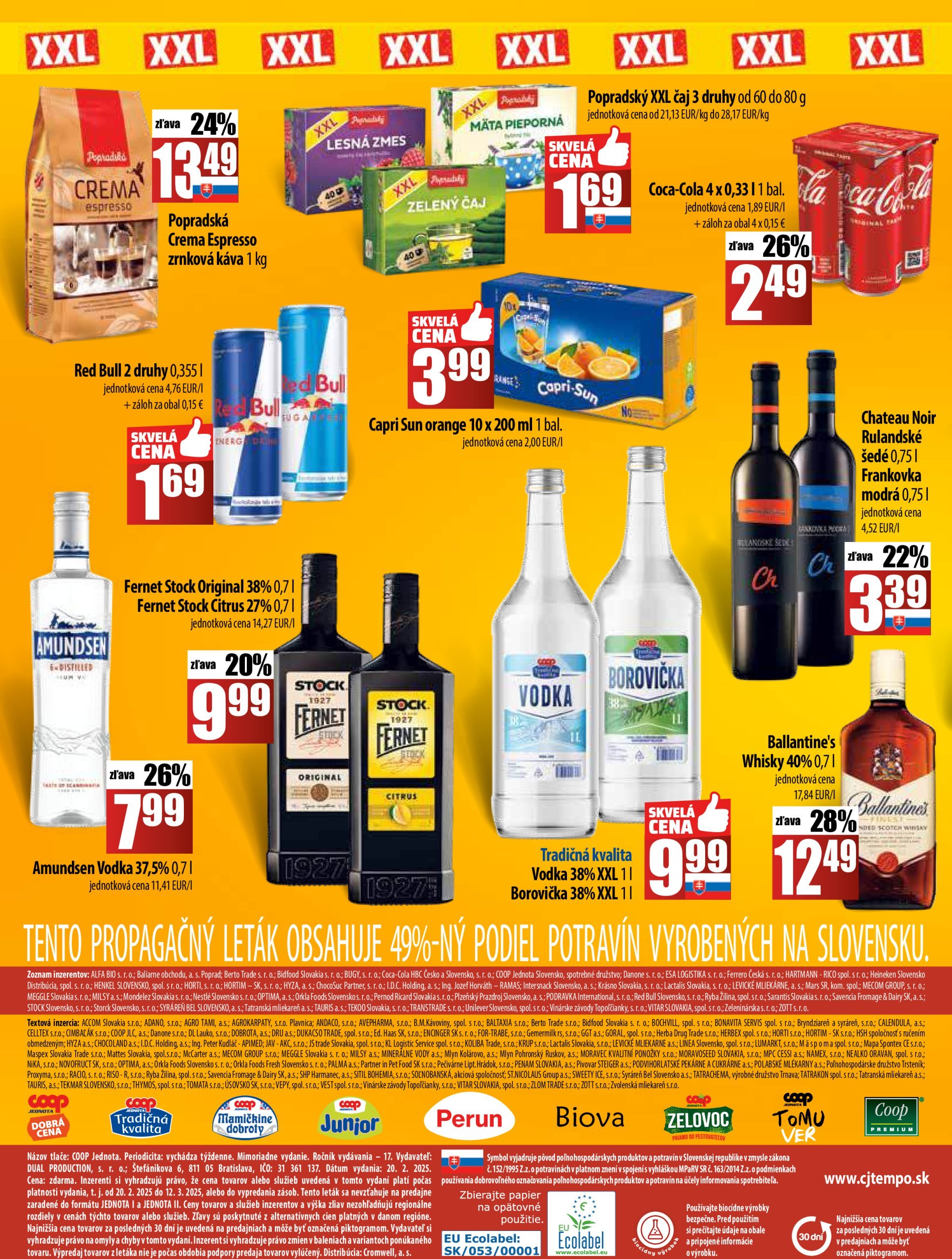 coop-jednota - COOP Jednota - Tempo leták platný od 20.02. - 12.03. - page: 6