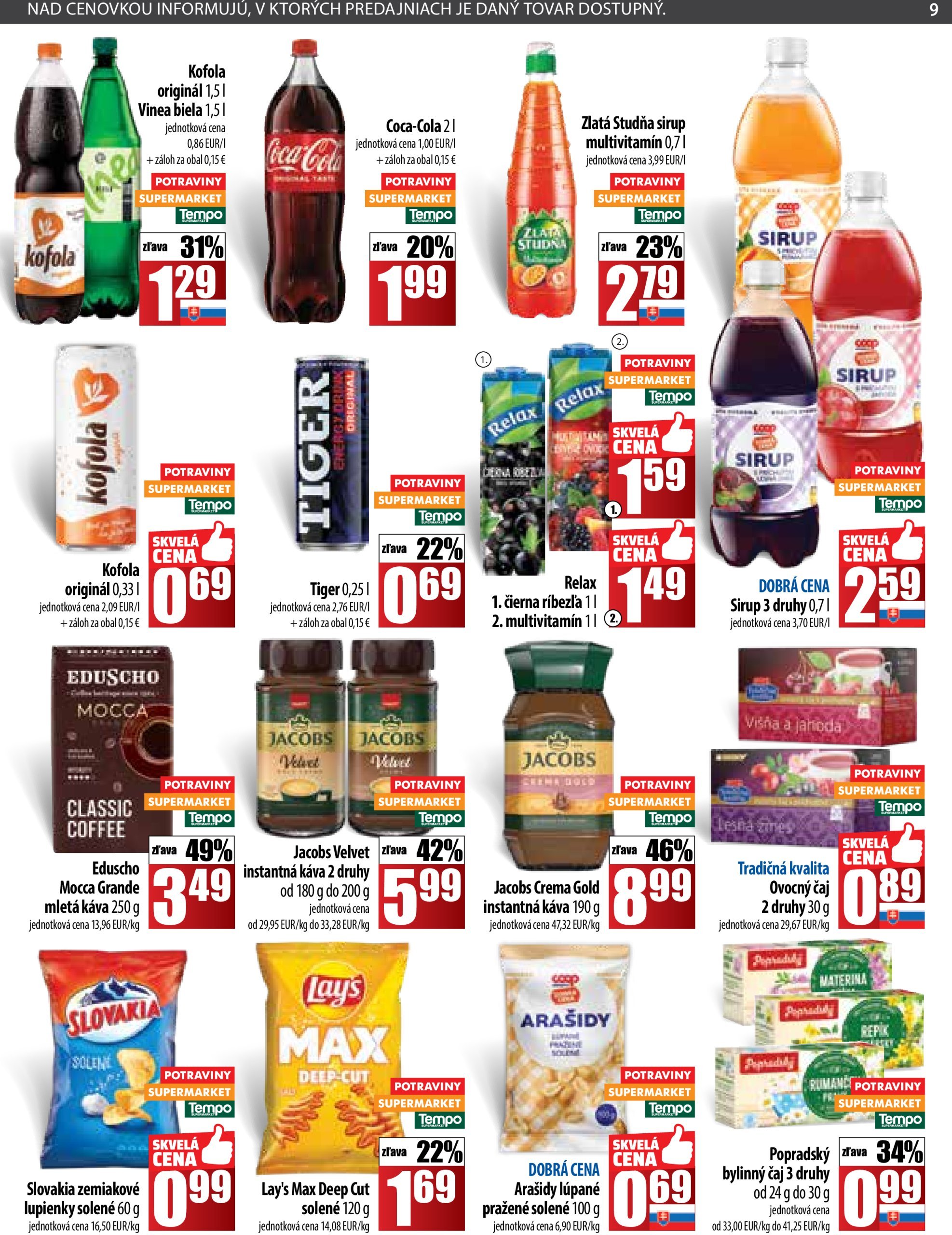 coop-jednota - COOP Jednota leták platný od 20.02. - 26.02. - page: 9