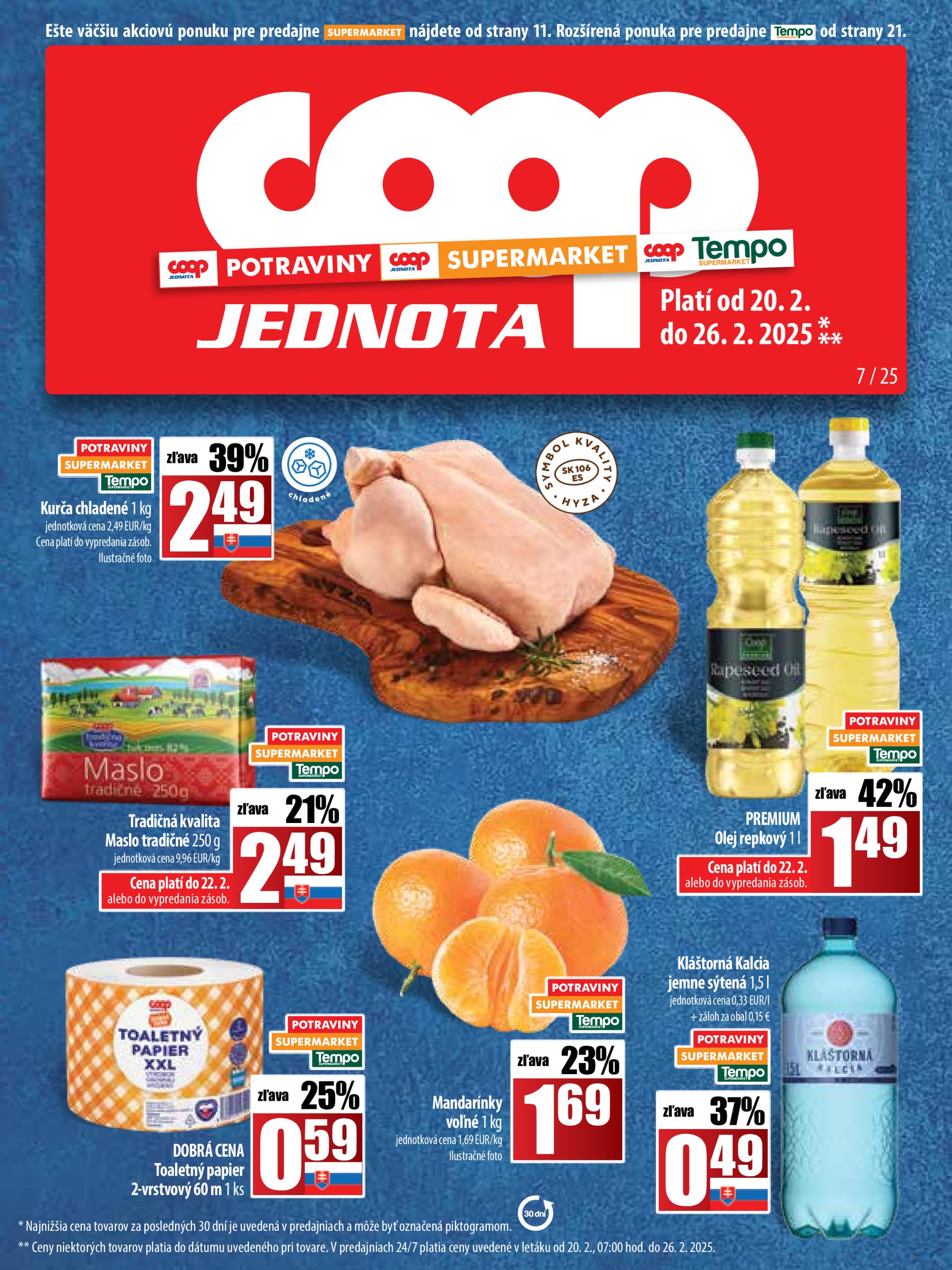 coop-jednota - COOP Jednota leták platný od 20.02. - 26.02. - page: 1