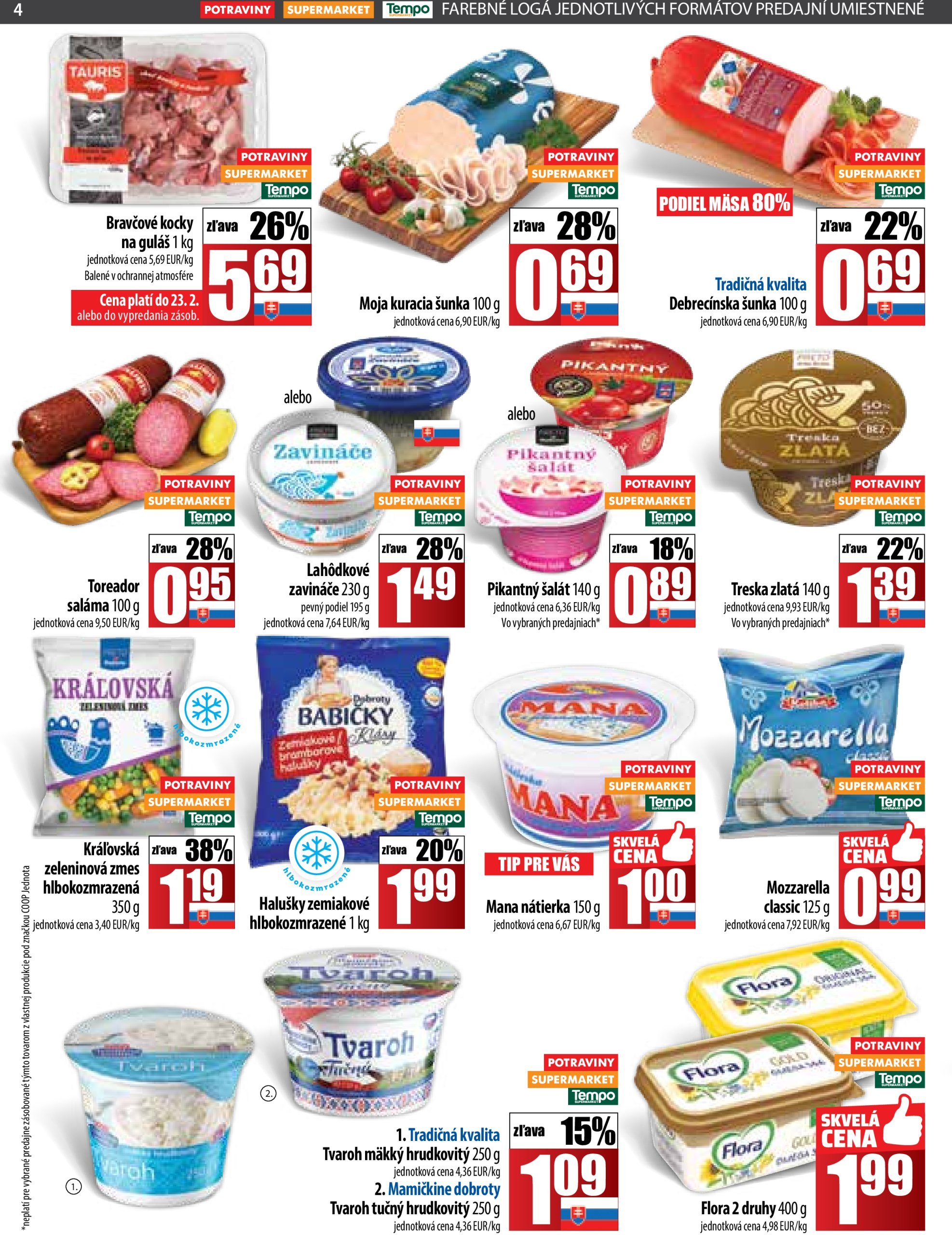 coop-jednota - COOP Jednota leták platný od 20.02. - 26.02. - page: 4