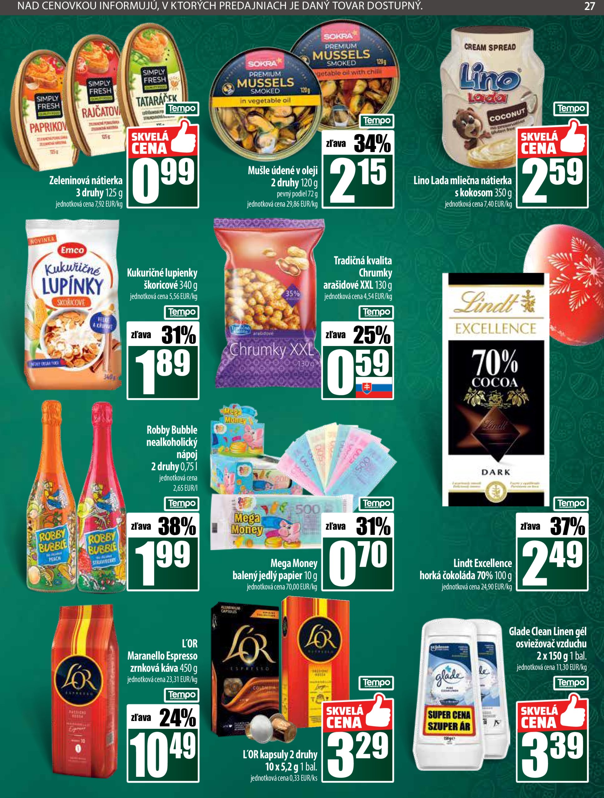 coop-jednota - COOP Jednota leták platný od 16.04. - 23.04. - page: 27
