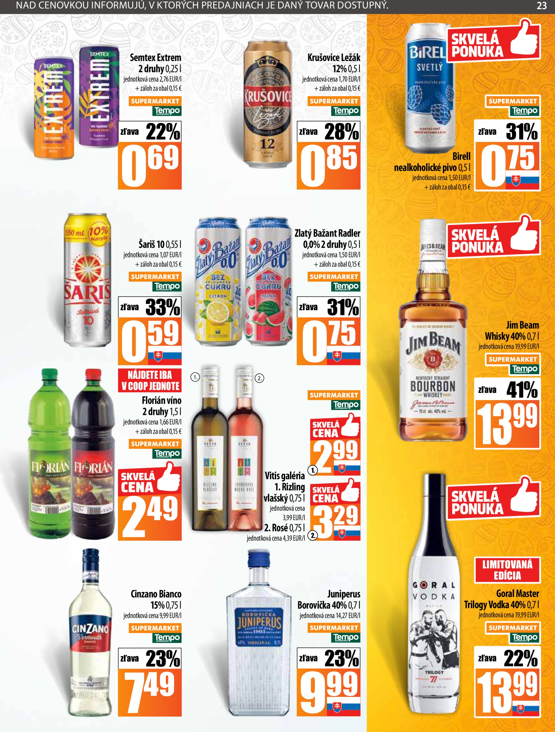 coop-jednota - COOP Jednota leták platný od 16.04. - 23.04. - page: 23