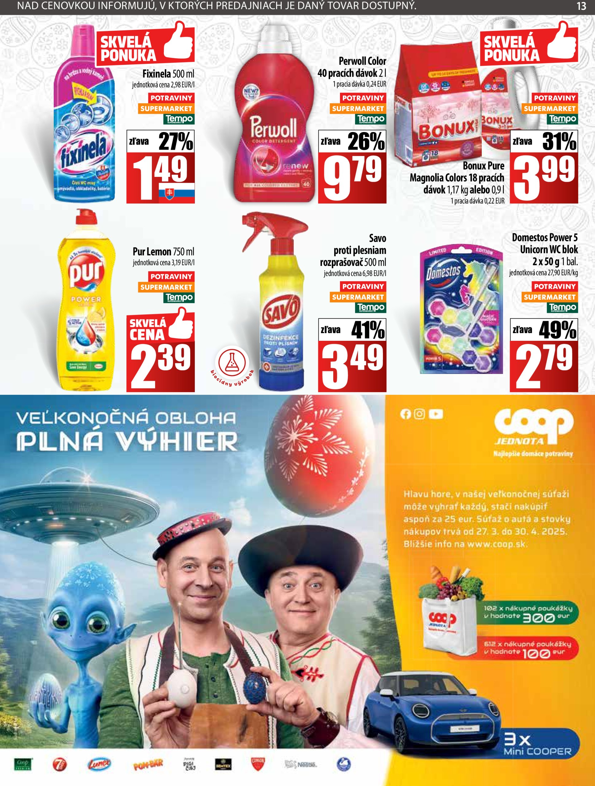 coop-jednota - COOP Jednota leták platný od 16.04. - 23.04. - page: 13