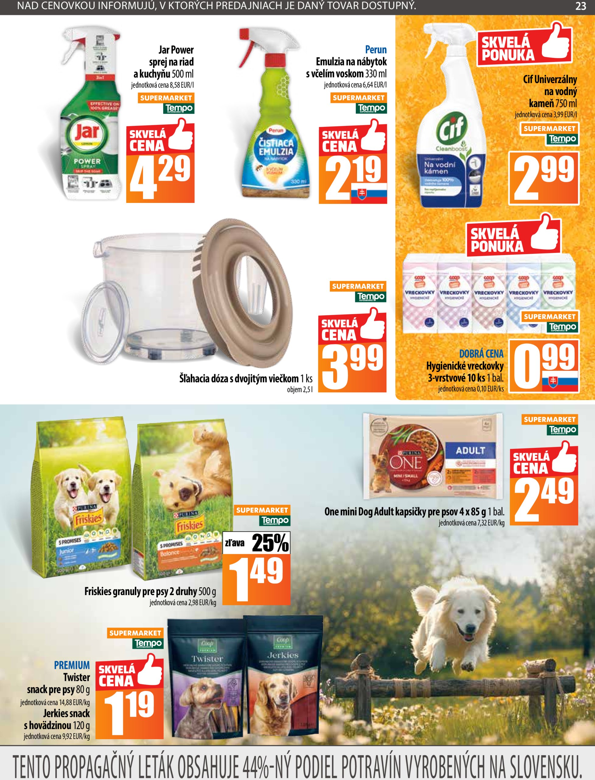 coop-jednota - COOP Jednota leták platný od 24.04. - 30.04. - page: 23