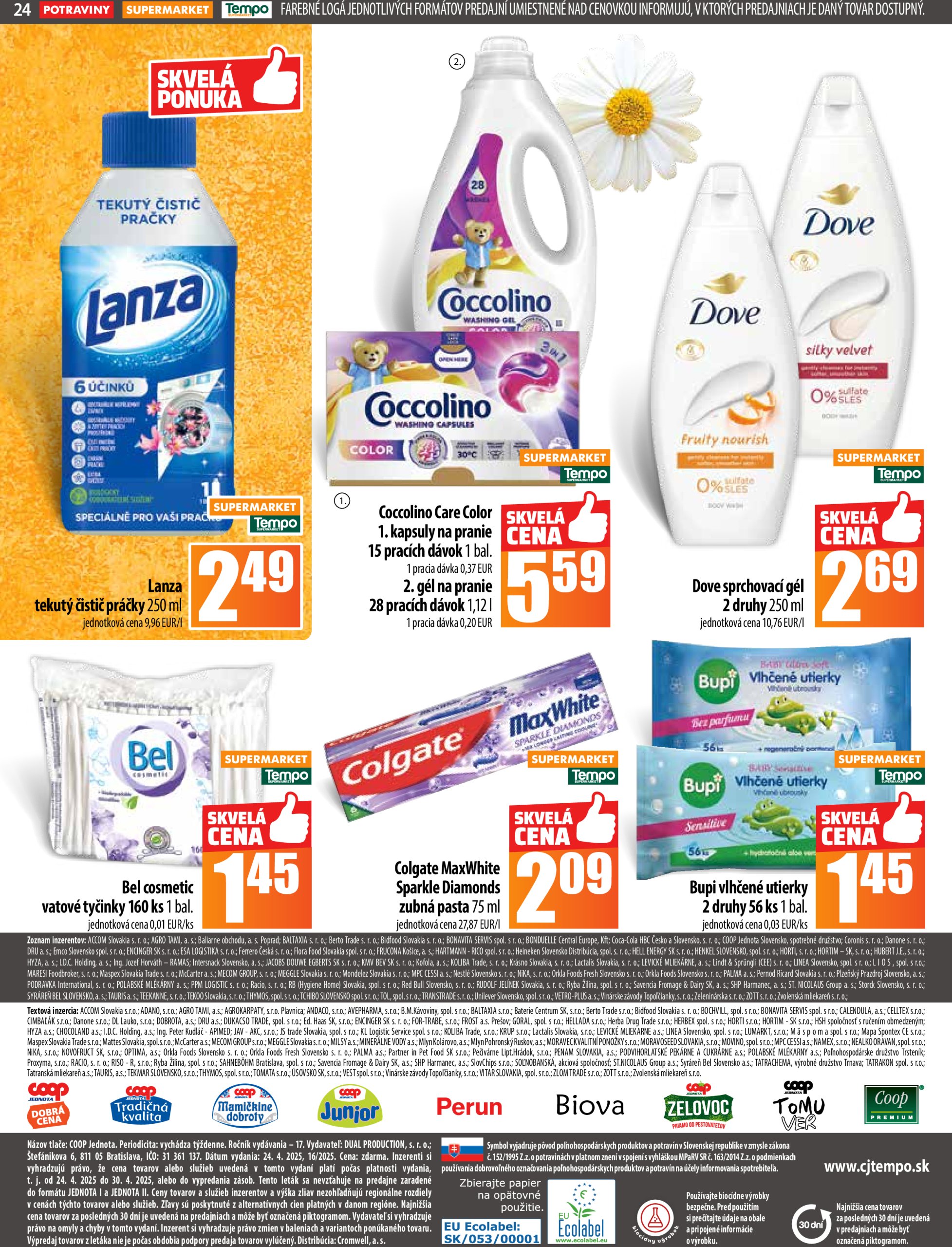 coop-jednota - COOP Jednota leták platný od 24.04. - 30.04. - page: 24