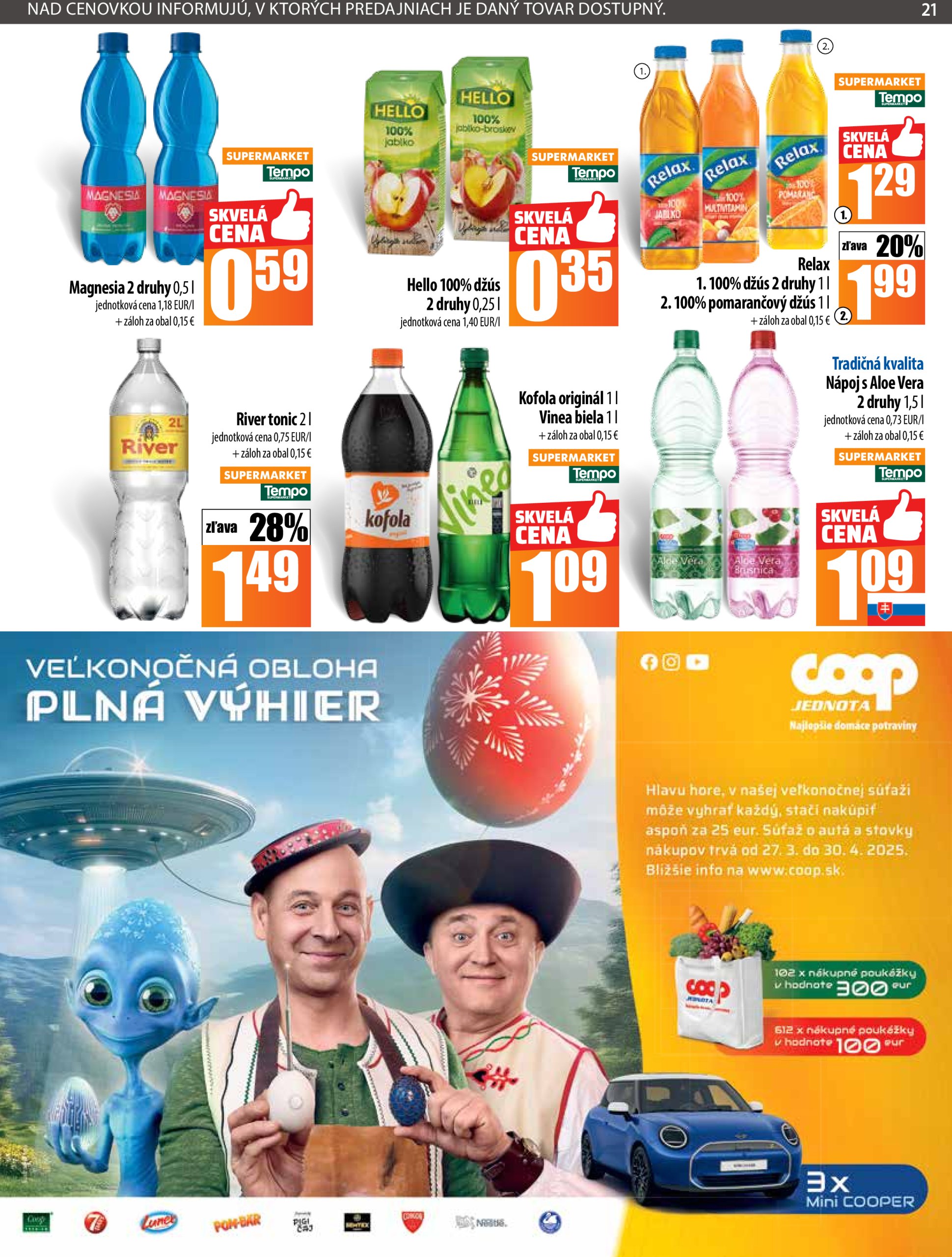 coop-jednota - COOP Jednota leták platný od 24.04. - 30.04. - page: 21