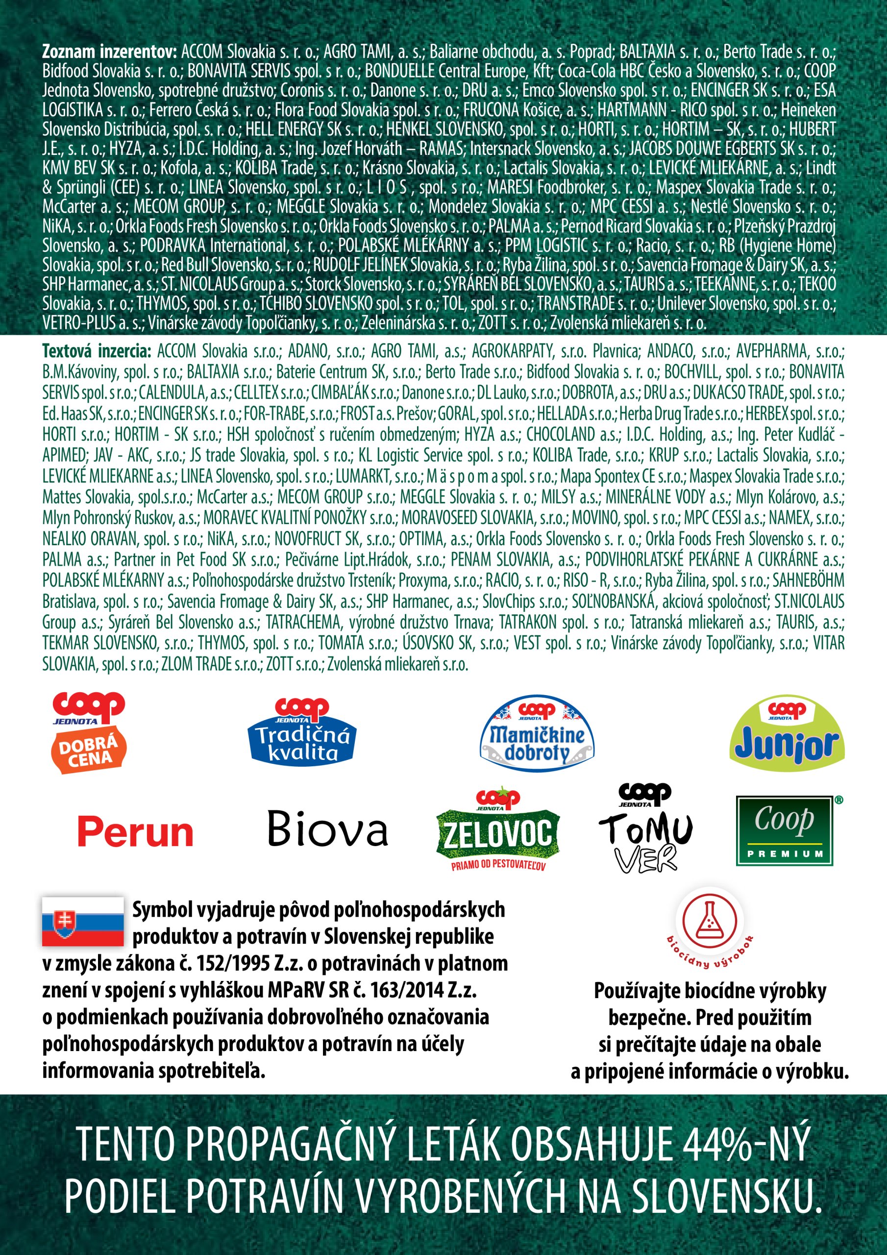 coop-jednota - COOP Jednota - Tempo leták platný od 24.04. - 30.04. - page: 50 coop-jednota - COOP Jednota - Tempo leták platný od 24.04. - 30.04. - page: 50