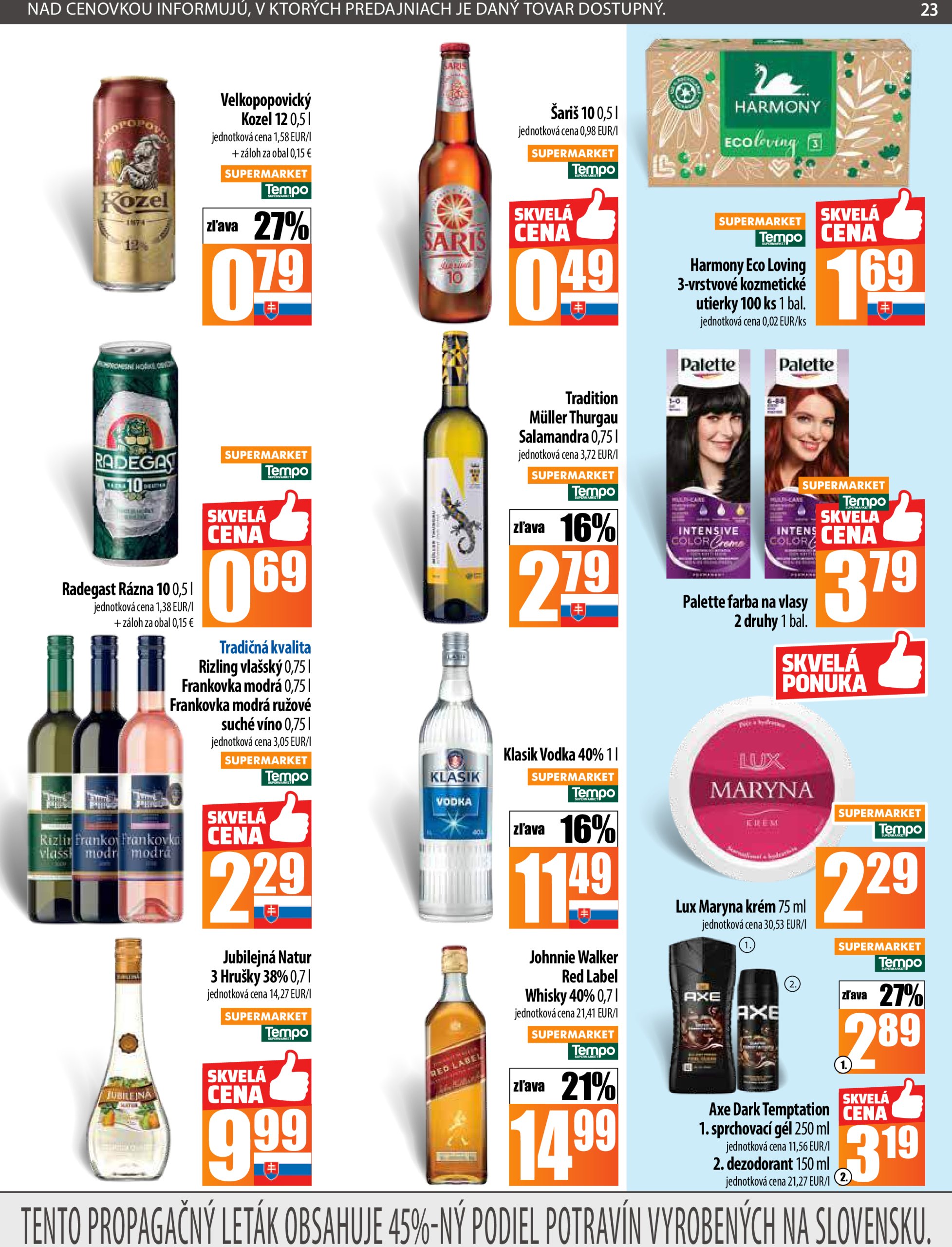 coop-jednota - COOP Jednota leták platný od 30.04. - 07.05. - page: 23