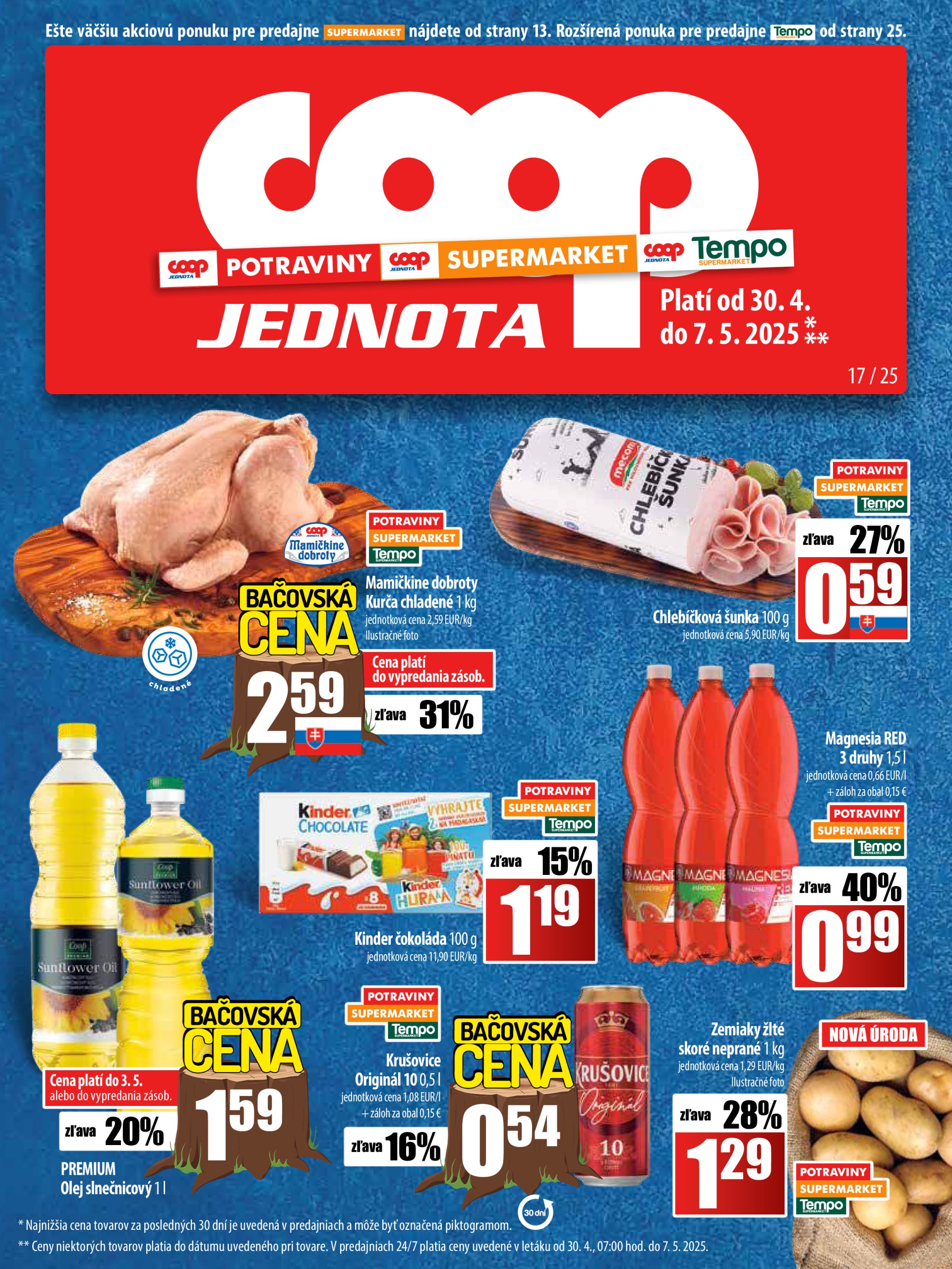 coop-jednota - COOP Jednota leták platný od 30.04. - 07.05.