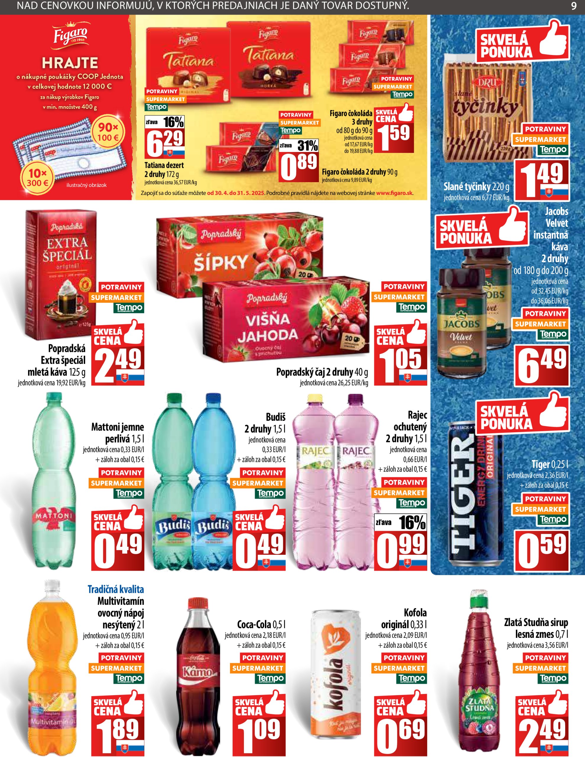 coop-jednota - COOP Jednota leták platný od 30.04. - 07.05. - page: 9
