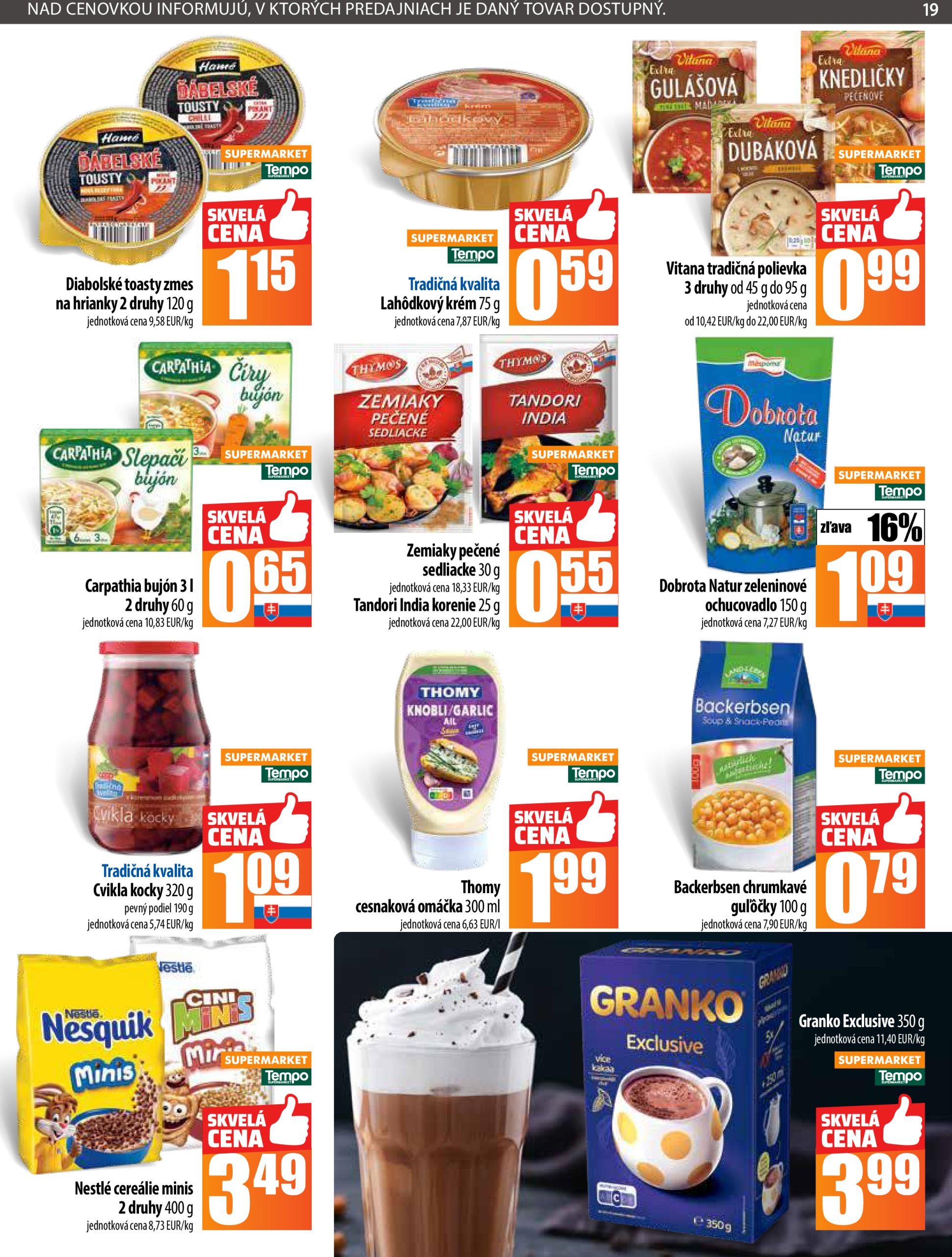 coop-jednota - COOP Jednota leták platný od 30.04. - 07.05. - page: 19
