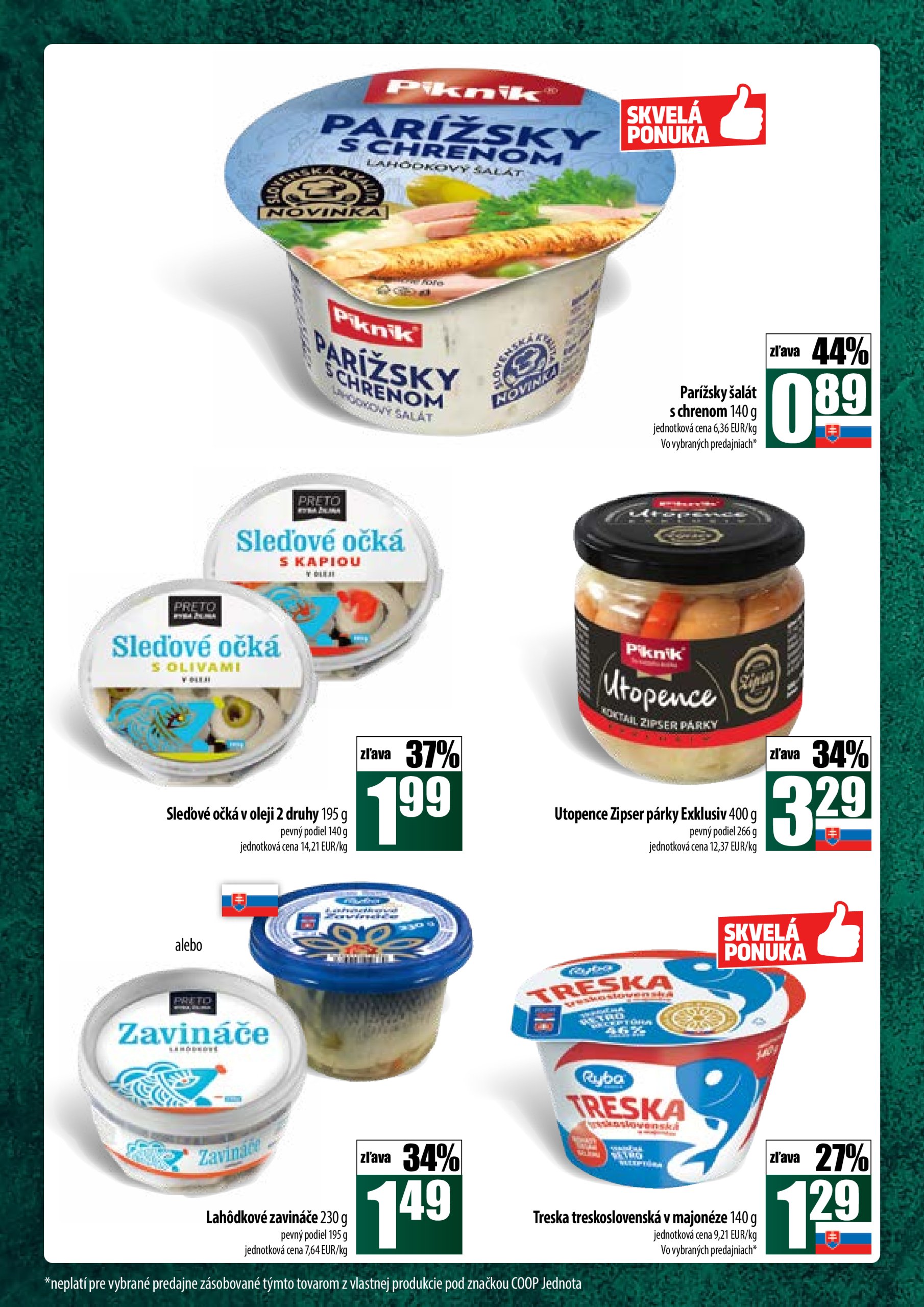 coop-jednota - COOP Jednota - Tempo leták platný od 30.04. - 07.05. - page: 18 coop-jednota - COOP Jednota - Tempo leták platný od 30.04. - 07.05. - page: 18