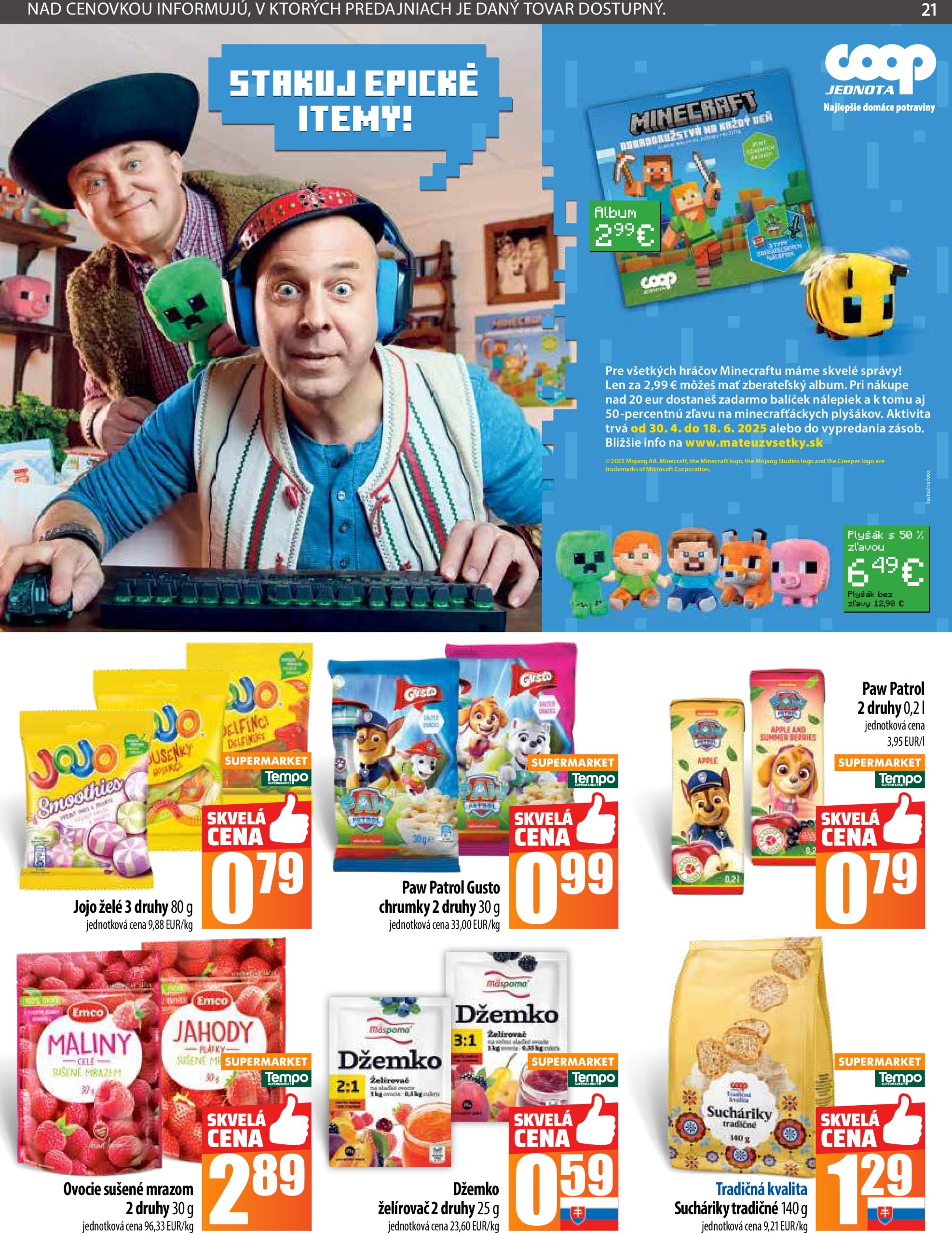 coop-jednota - COOP Jednota leták platný od 07.05. - 14.05. - page: 21