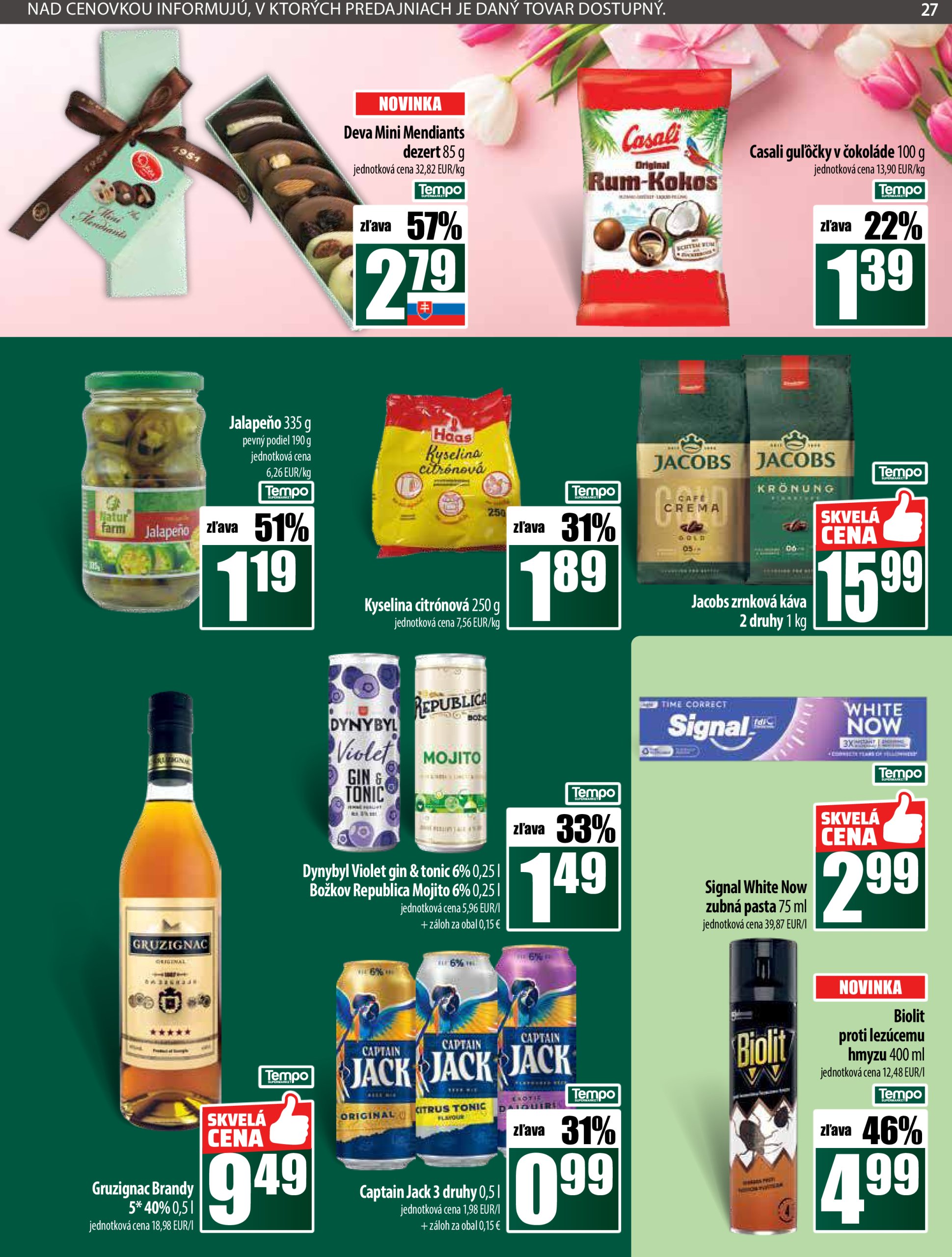 coop-jednota - COOP Jednota leták platný od 07.05. - 14.05. - page: 27