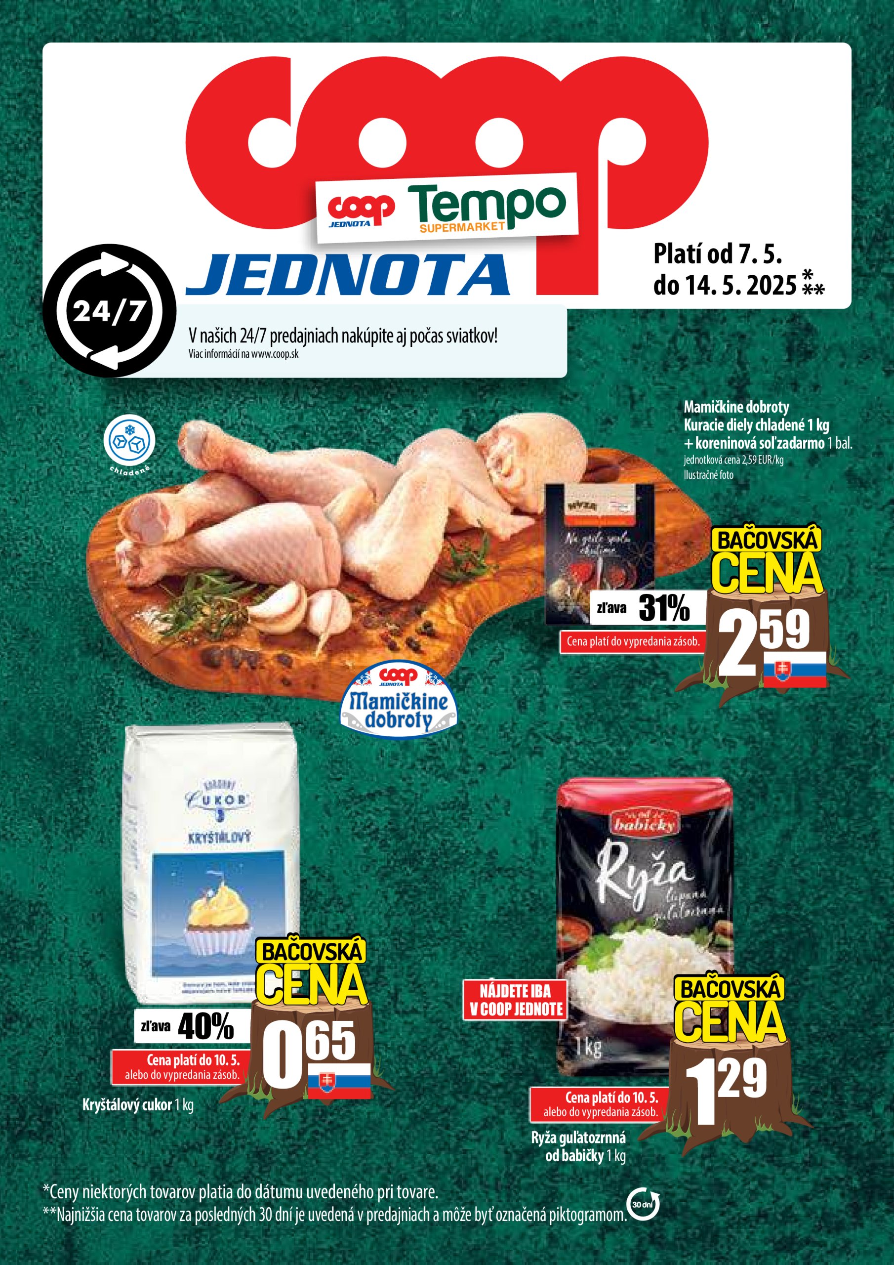 coop-jednota - COOP Jednota - Tempo leták platný od 07.05. - 14.05. - page: 1 coop-jednota - COOP Jednota - Tempo leták platný od 07.05. - 14.05. - page: 1