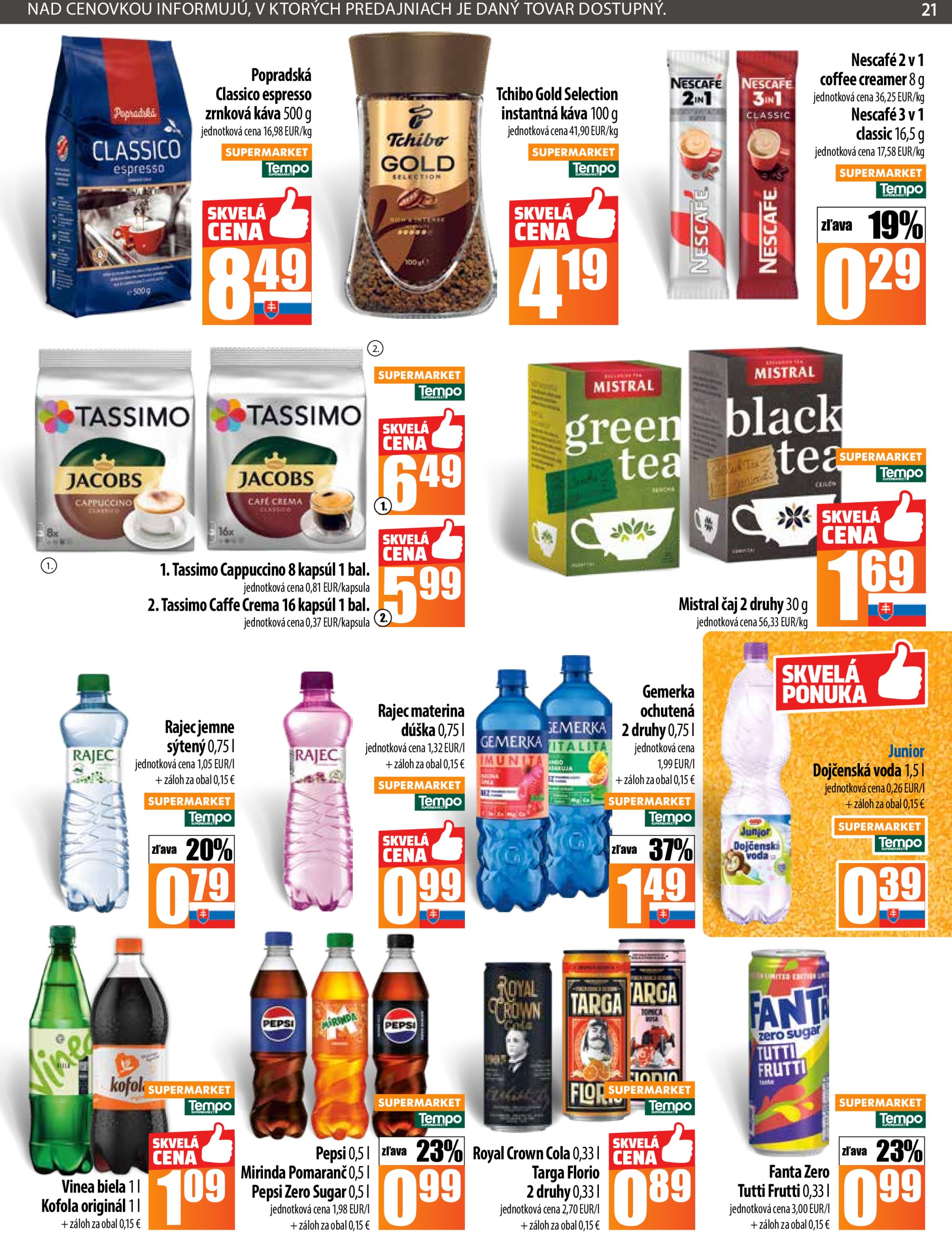 coop-jednota - COOP Jednota leták platný od 15.05. - 21.05. - page: 21