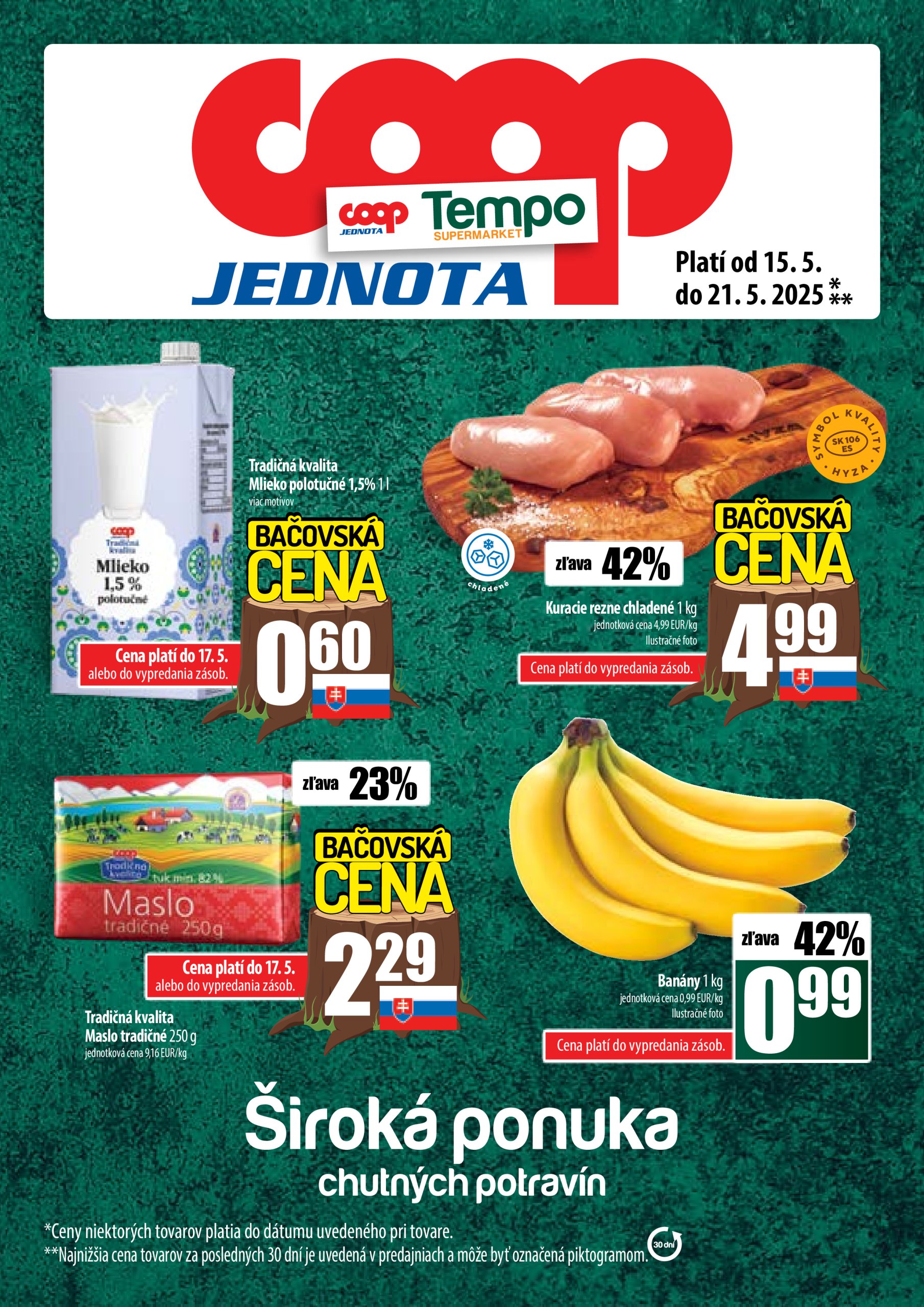 coop-jednota - COOP Jednota - Tempo leták platný od 15.05. - 21.05.