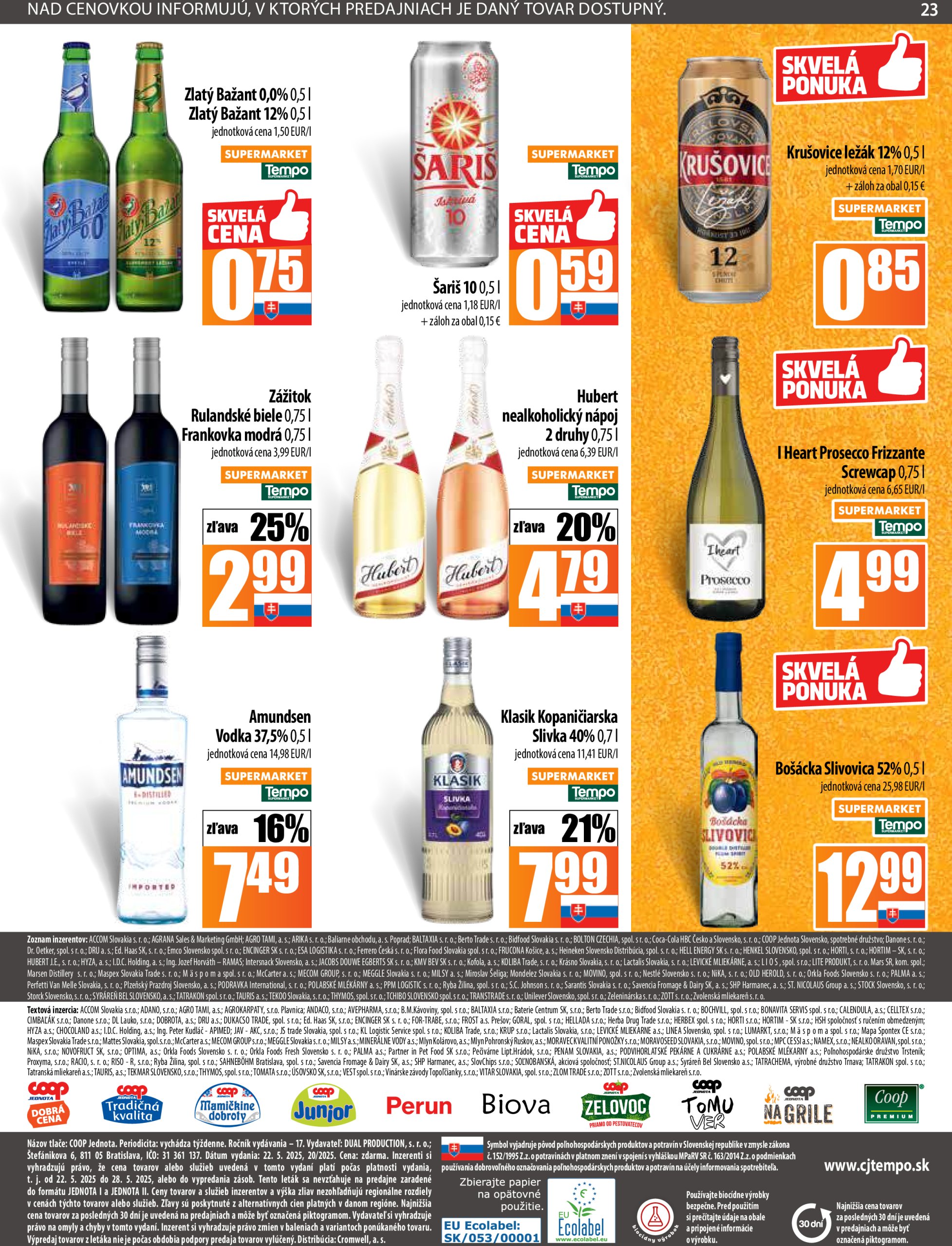 coop-jednota - COOP Jednota leták platný od 22.05. - 28.05. - page: 23