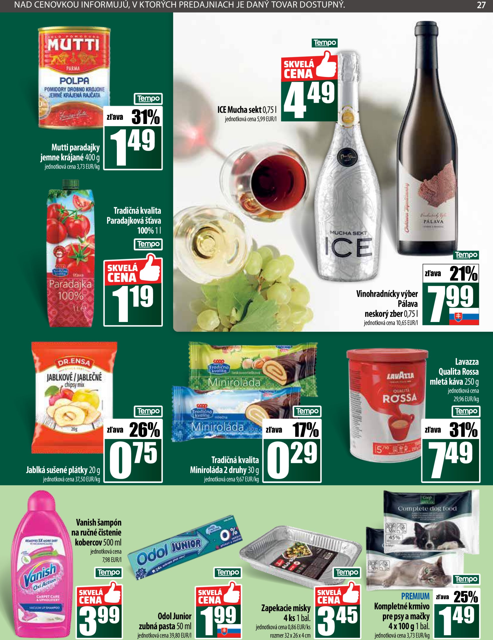 coop-jednota - COOP Jednota leták platný od 29.05. - 04.06. - page: 27