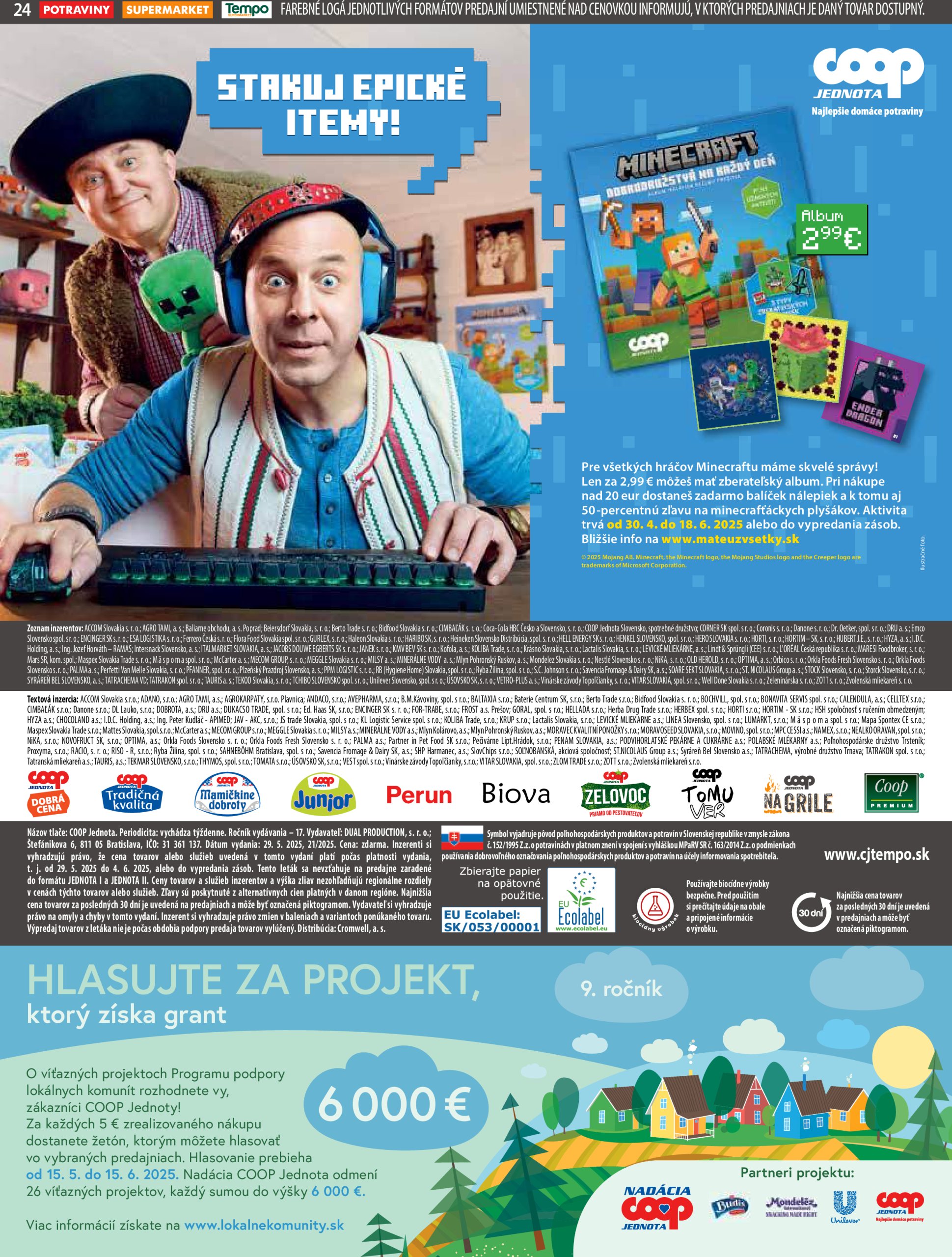 coop-jednota - COOP Jednota leták platný od 29.05. - 04.06. - page: 24
