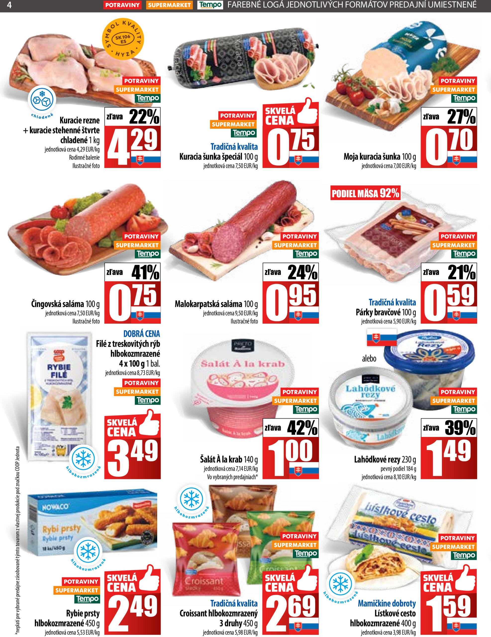 coop-jednota - Leták COOP Jednota platný od 05.06. - 11.06. - page: 4