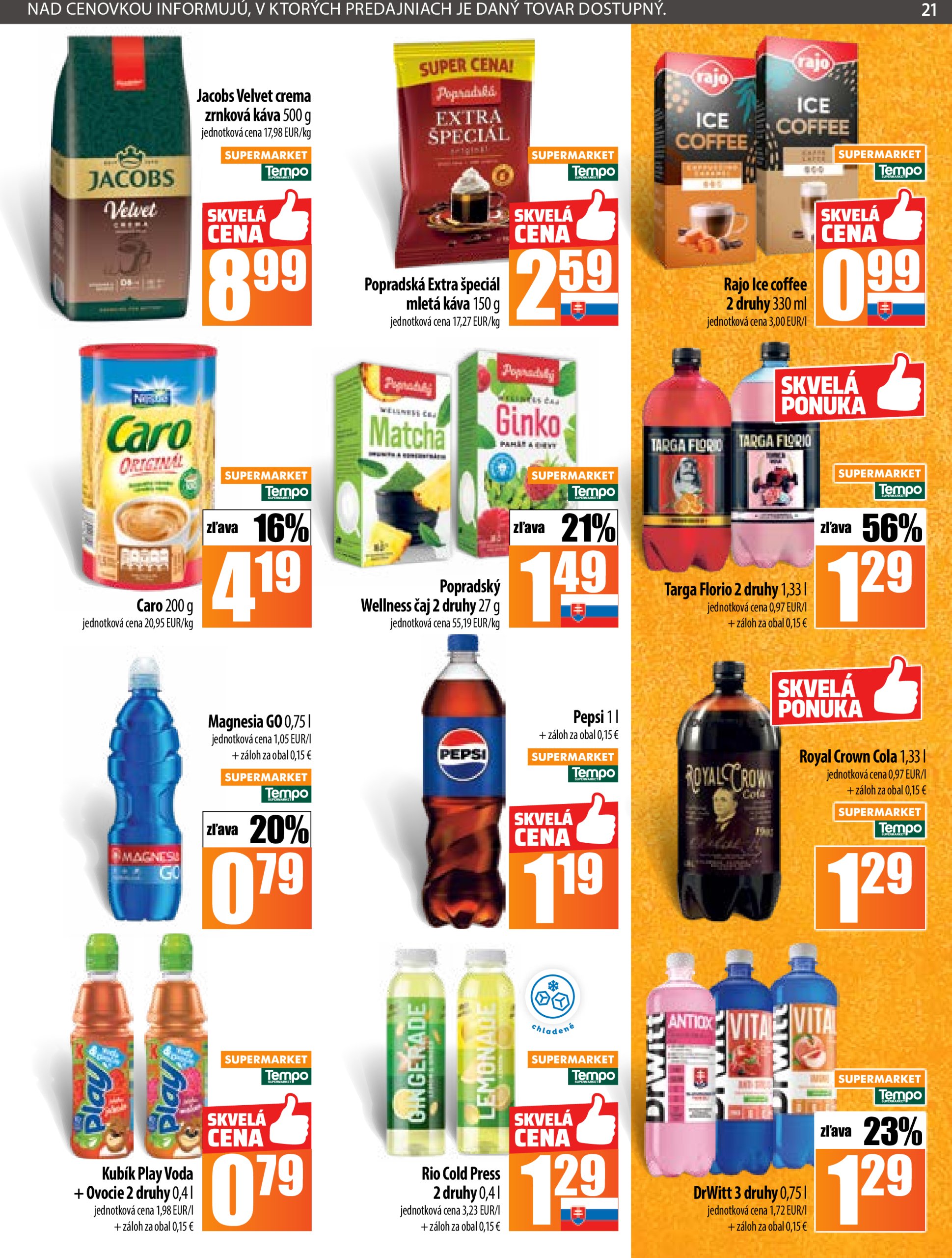 coop-jednota - Leták COOP Jednota platný od 05.06. - 11.06. - page: 21
