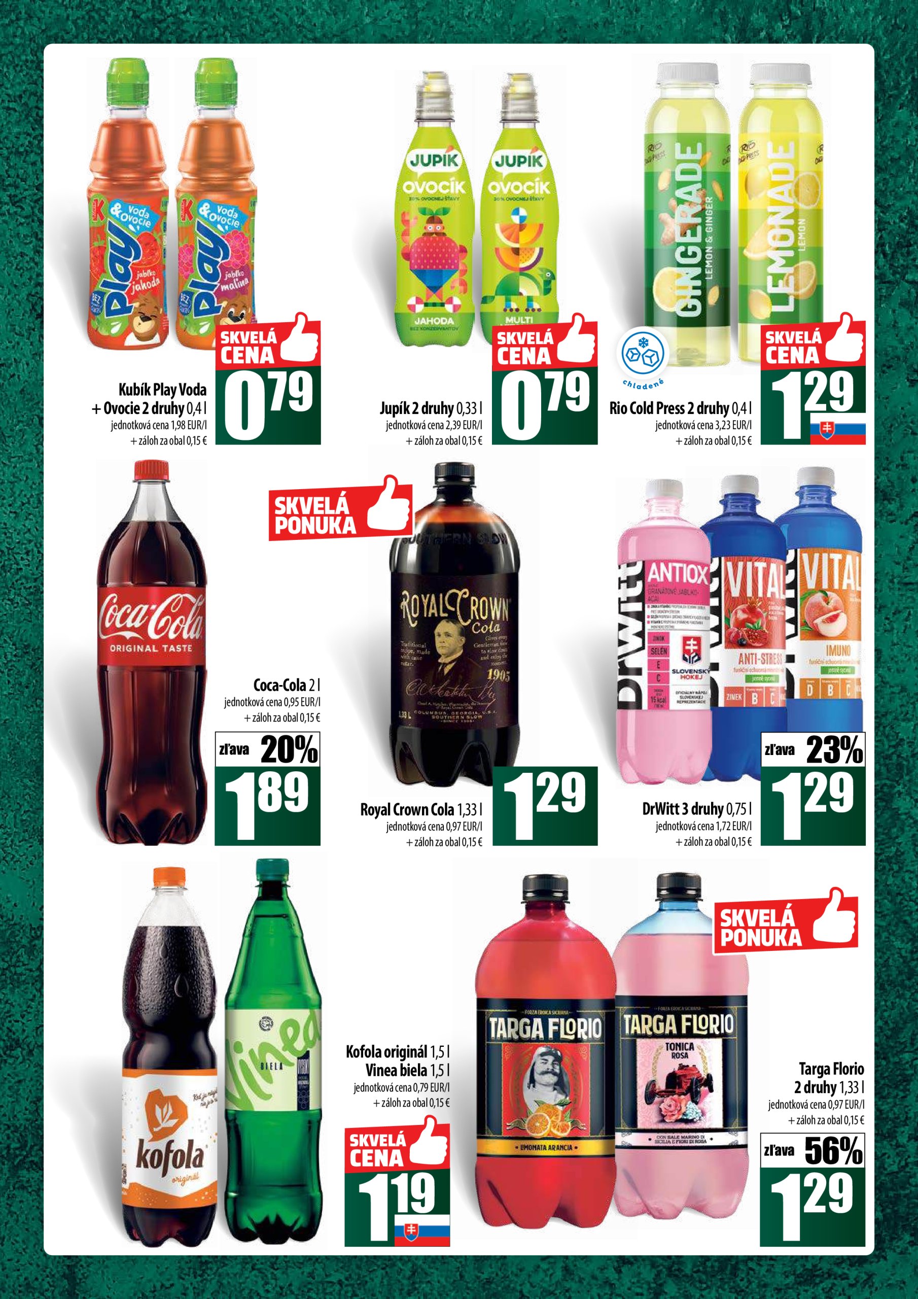 coop-jednota - Leták COOP Jednota - Tempo platný od 05.06. - 11.06. - page: 43 coop-jednota - Leták COOP Jednota - Tempo platný od 05.06. - 11.06. - page: 43