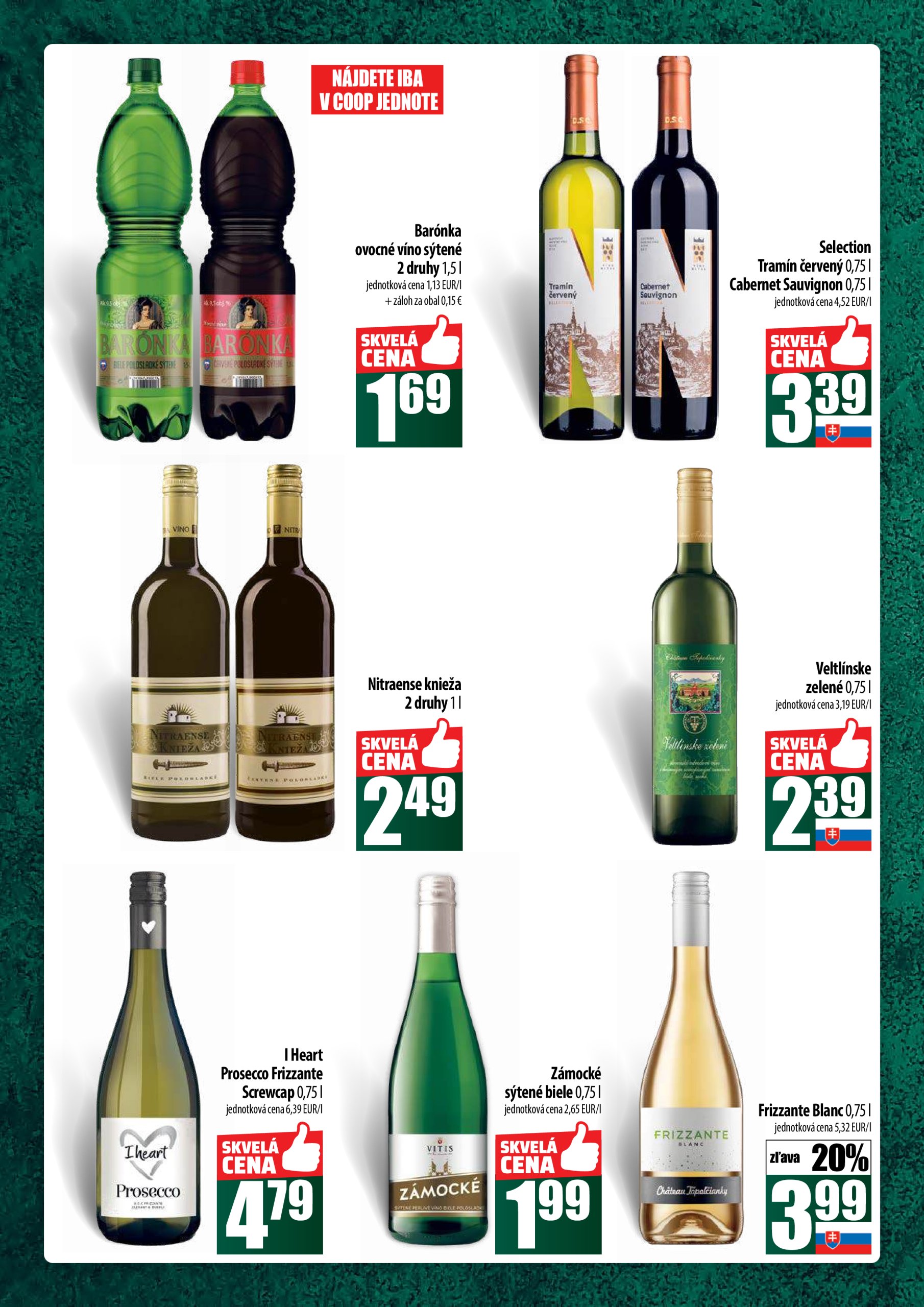 coop-jednota - Leták COOP Jednota - Tempo platný od 05.06. - 11.06. - page: 46 coop-jednota - Leták COOP Jednota - Tempo platný od 05.06. - 11.06. - page: 46