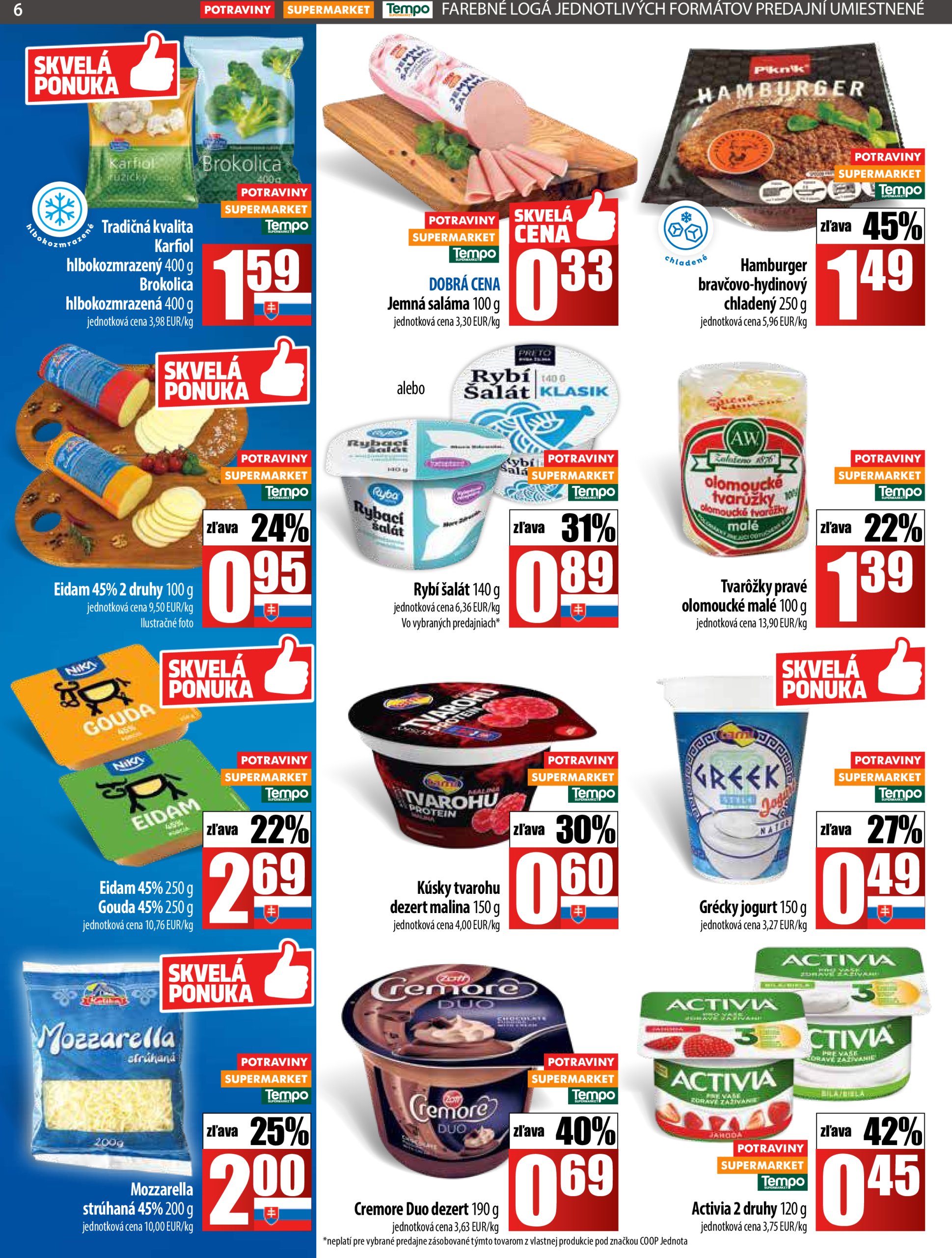 coop-jednota - Leták COOP Jednota - Tempo platný od 12.06. do 18.06. - page: 6