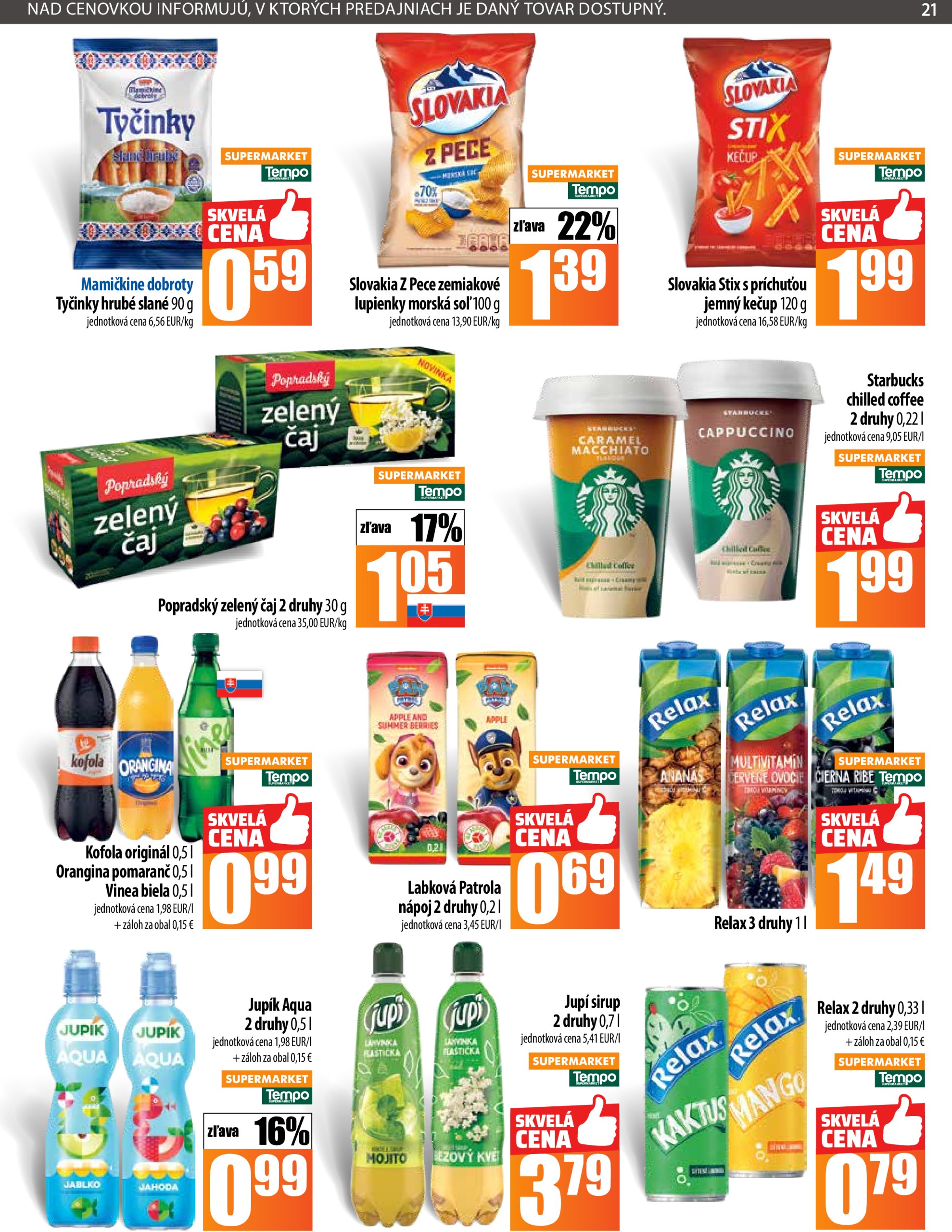 coop-jednota - Leták COOP Jednota platný od 26.06. do 02.07. - page: 21