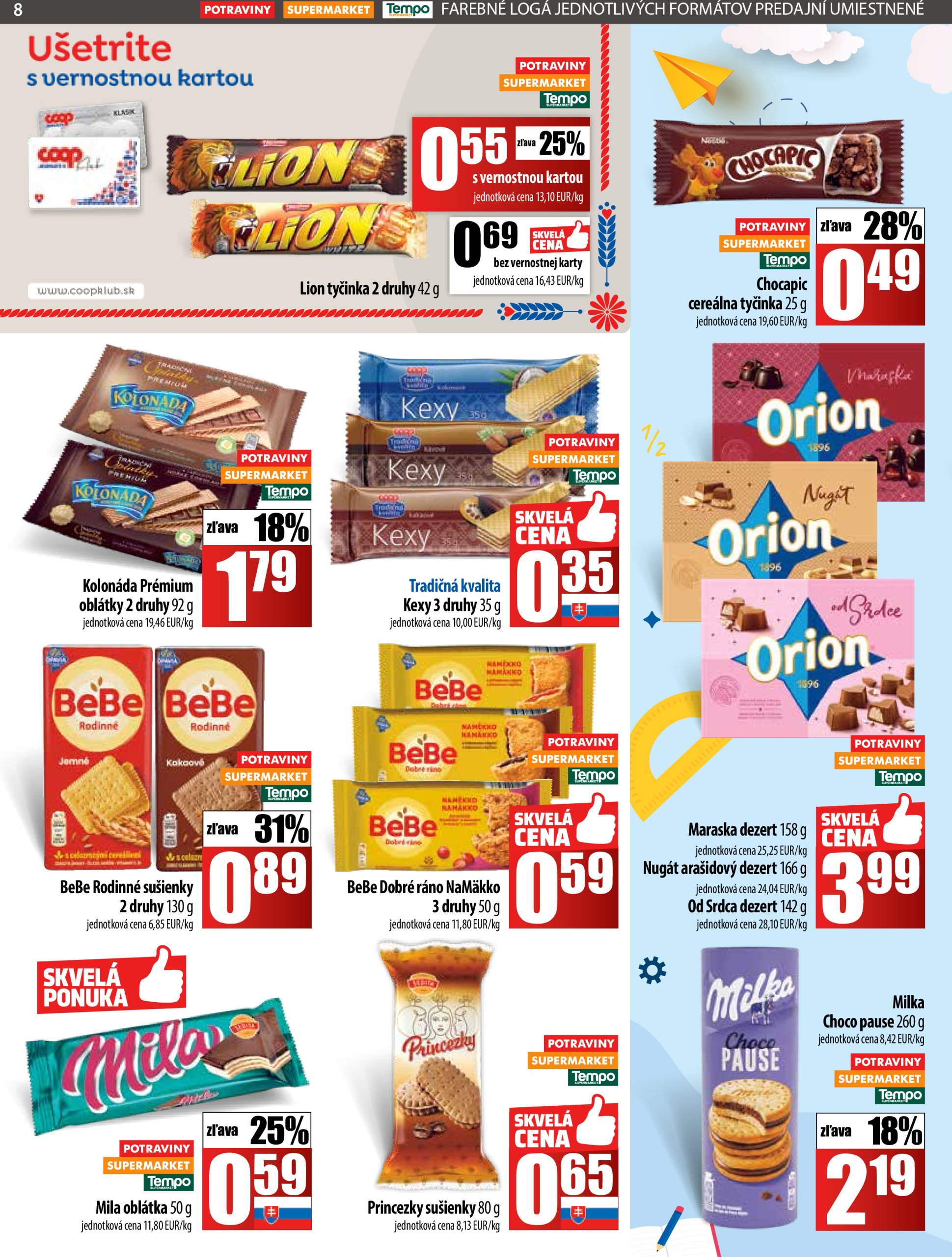 coop-jednota - Leták COOP Jednota platný od 26.06. do 02.07. - page: 8