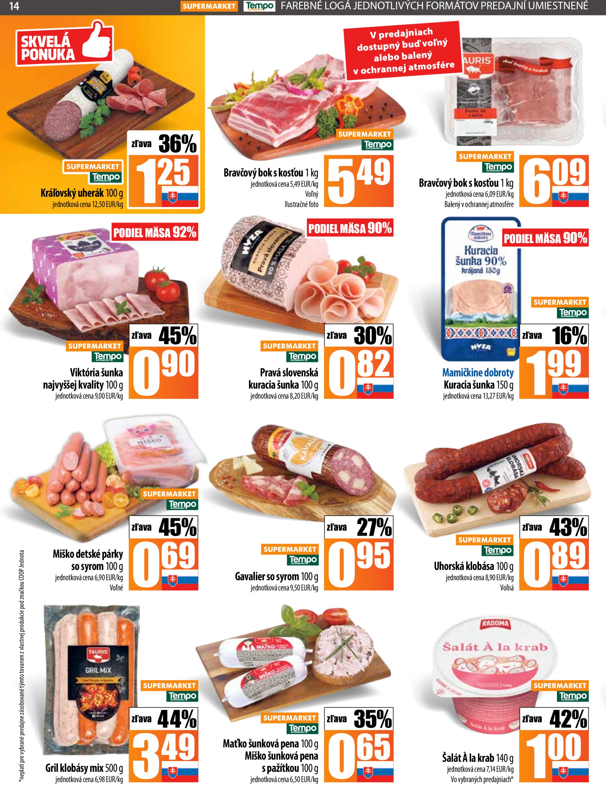 coop-jednota - Leták COOP Jednota platný od 26.06. do 02.07. - page: 14