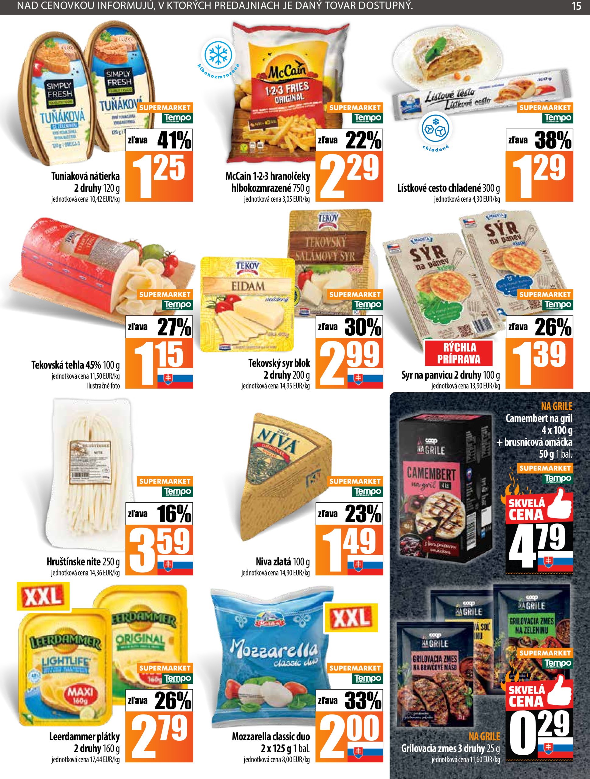 coop-jednota - Leták COOP Jednota platný od 26.06. do 02.07. - page: 15