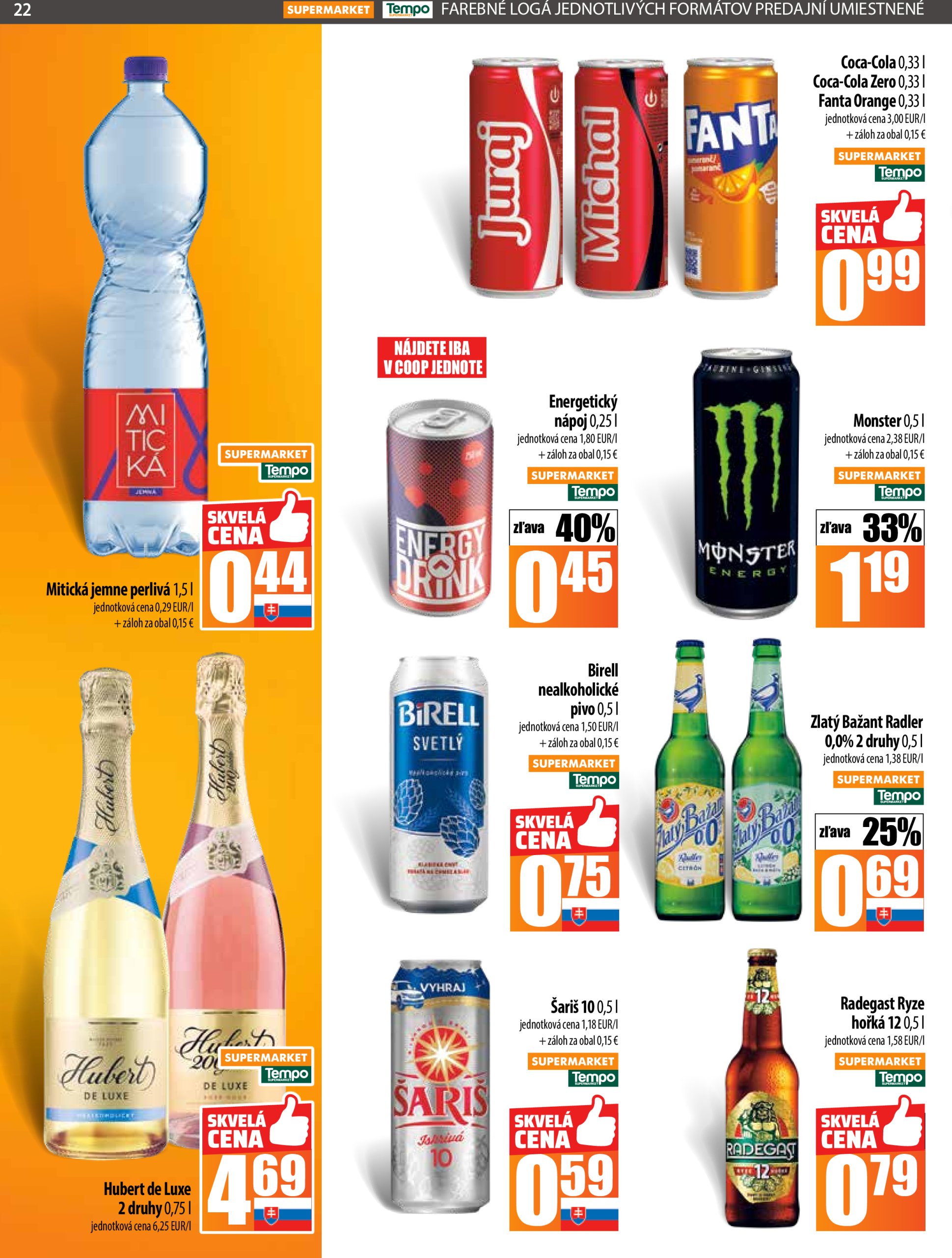 coop-jednota - Leták COOP Jednota platný od 26.06. do 02.07. - page: 22