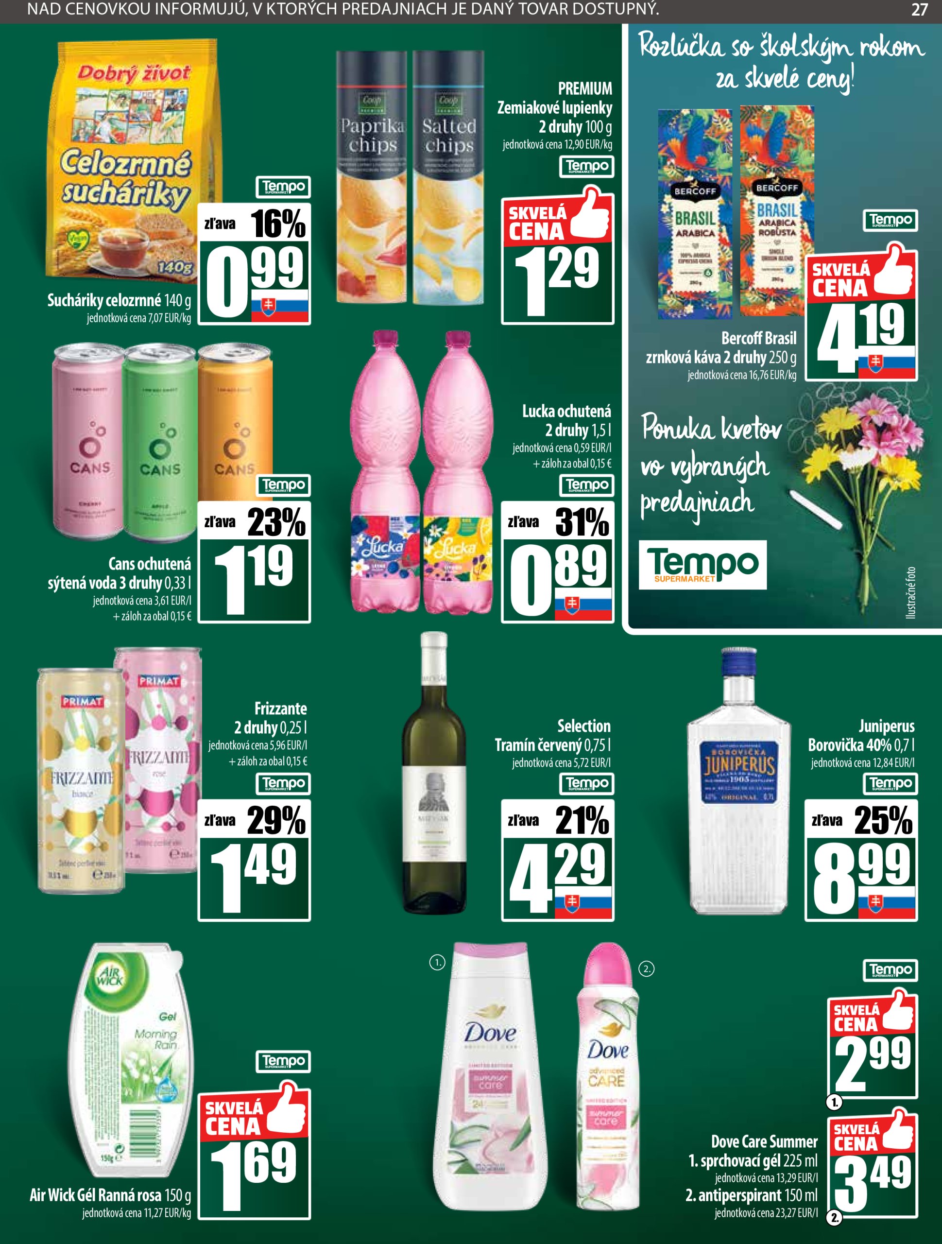 coop-jednota - Leták COOP Jednota platný od 26.06. do 02.07. - page: 27