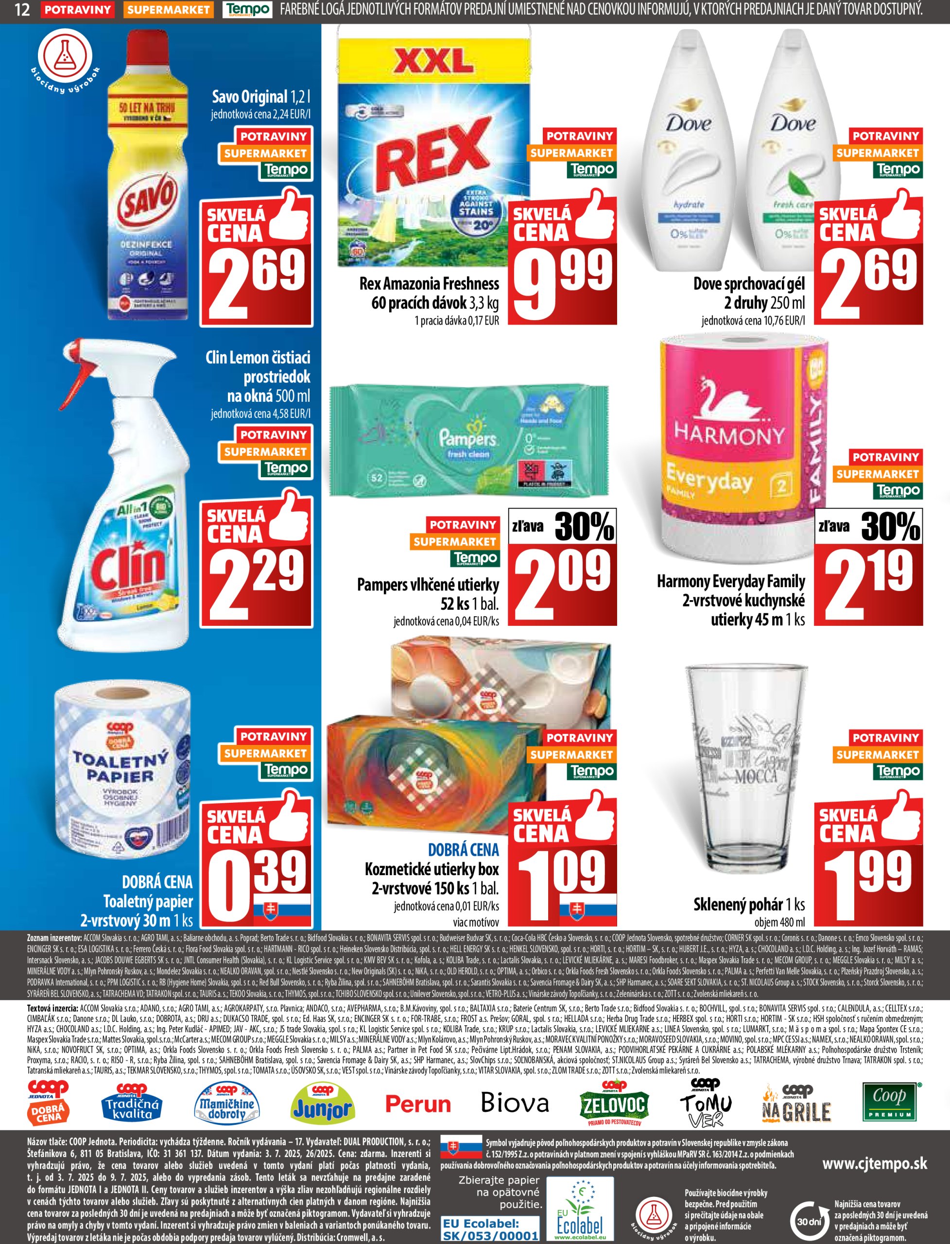 coop-jednota - Leták COOP Jednota platný od 03.07. do 09.07. - page: 12