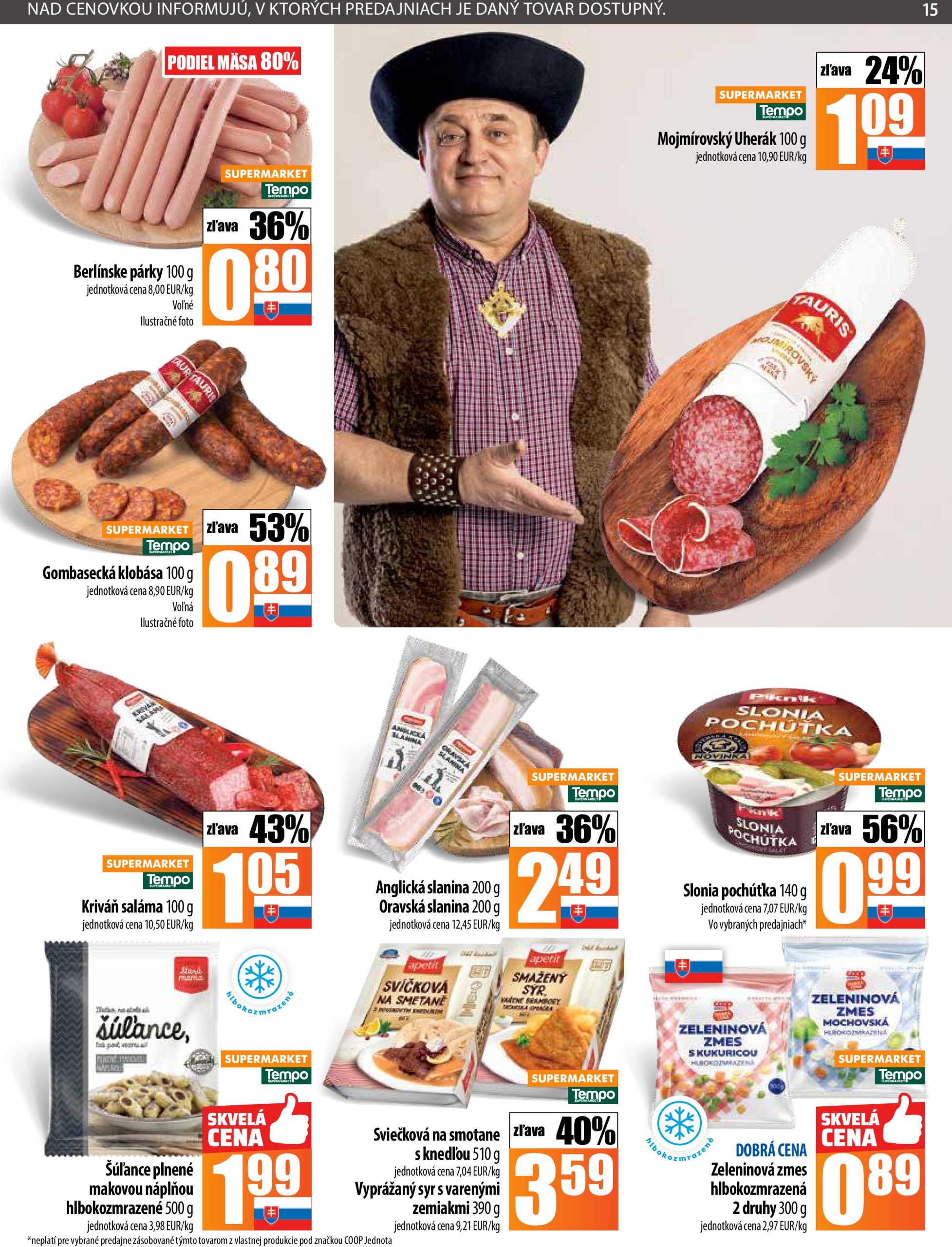 coop-jednota - Leták COOP Jednota platný od 03.07. do 09.07. - page: 15
