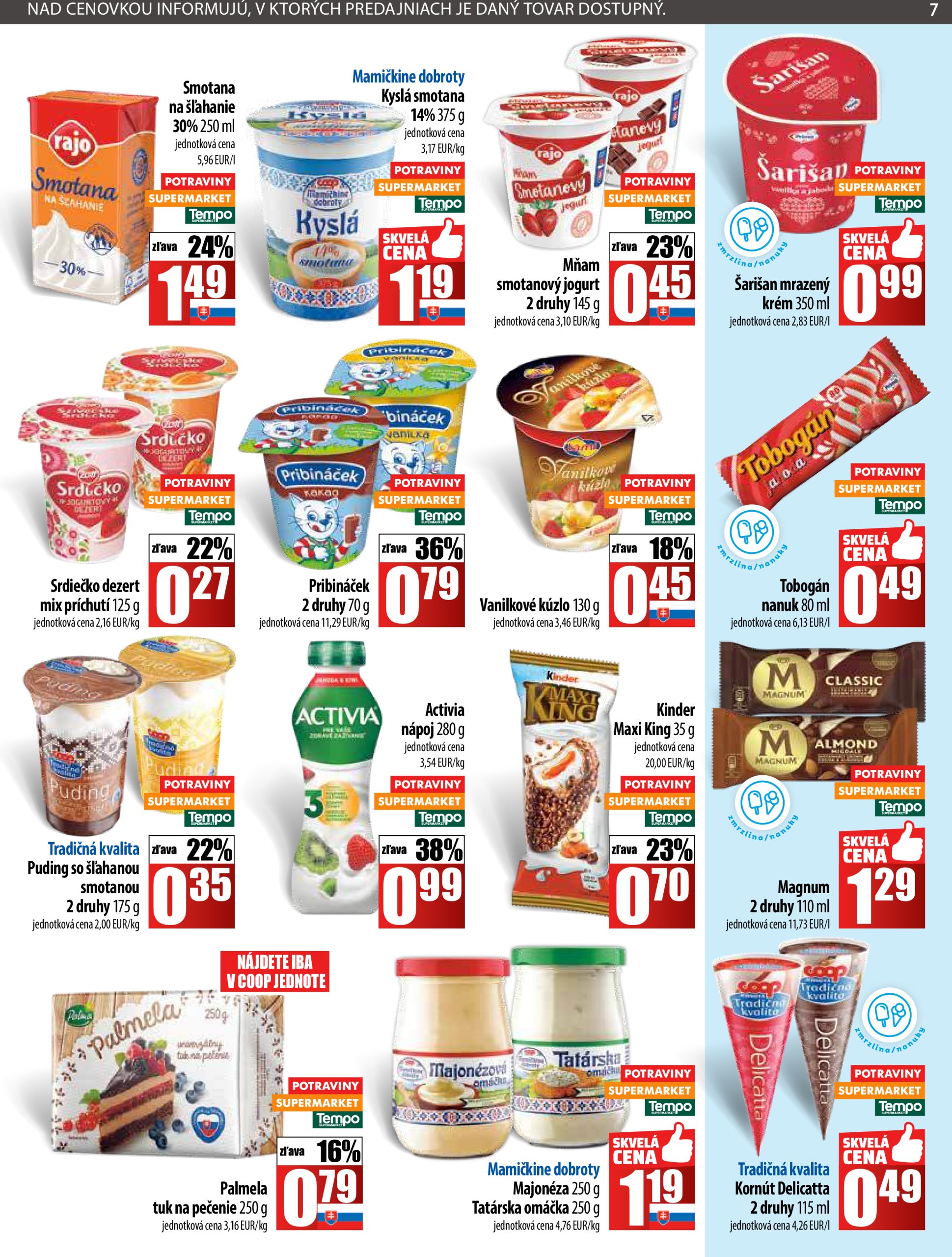 coop-jednota - Leták COOP Jednota platný od 10.07. do 16.07. - page: 7