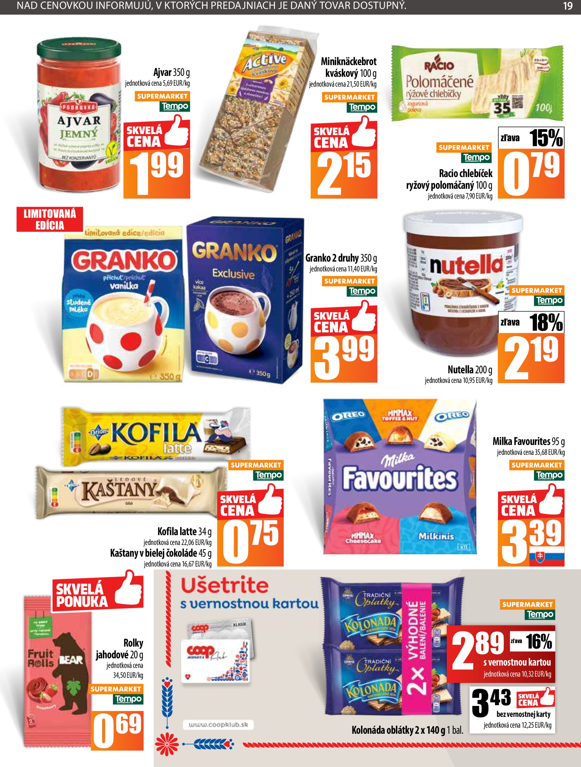 coop-jednota - Leták COOP Jednota platný od 10.07. do 16.07. - page: 19