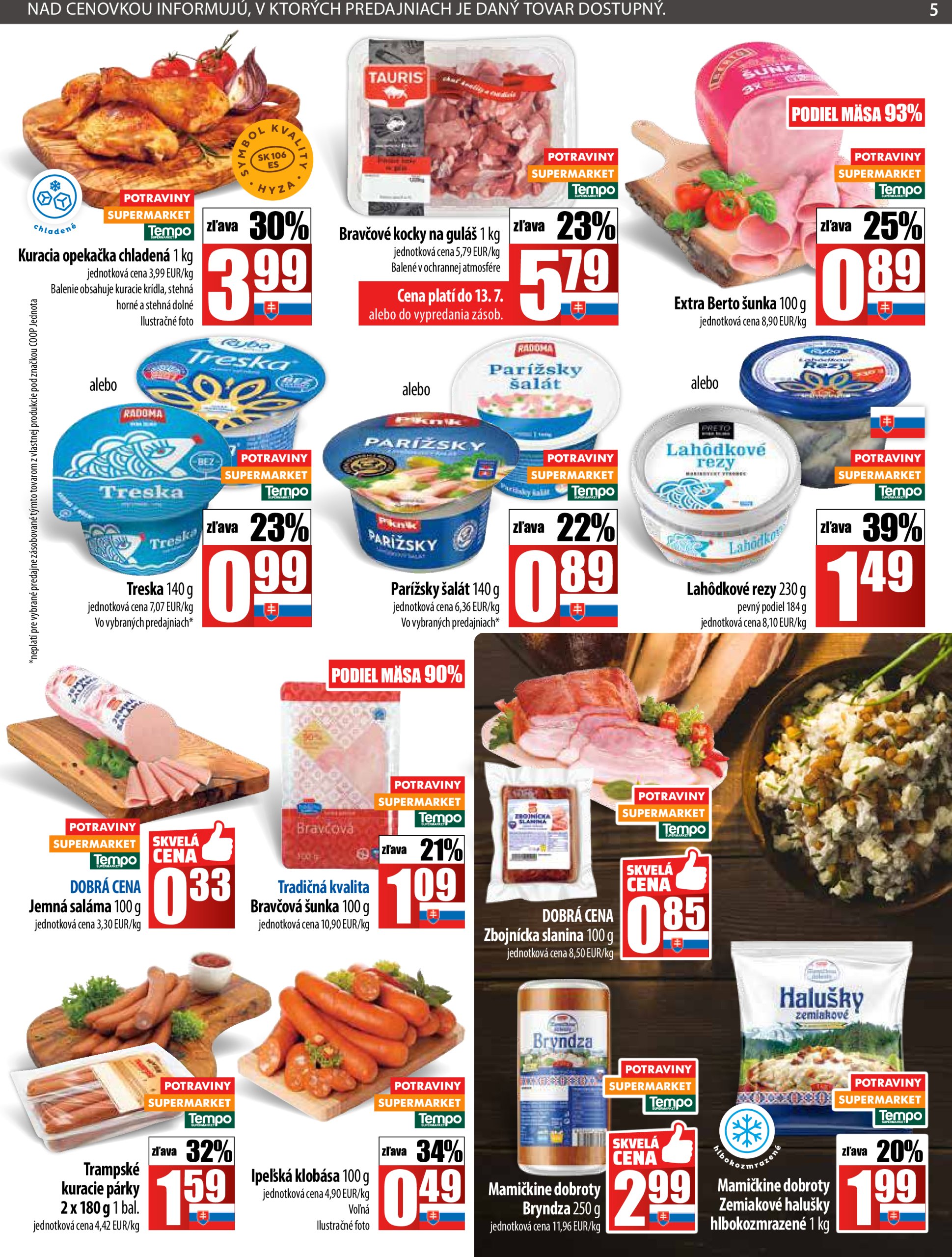 coop-jednota - Leták COOP Jednota platný od 10.07. do 16.07. - page: 5
