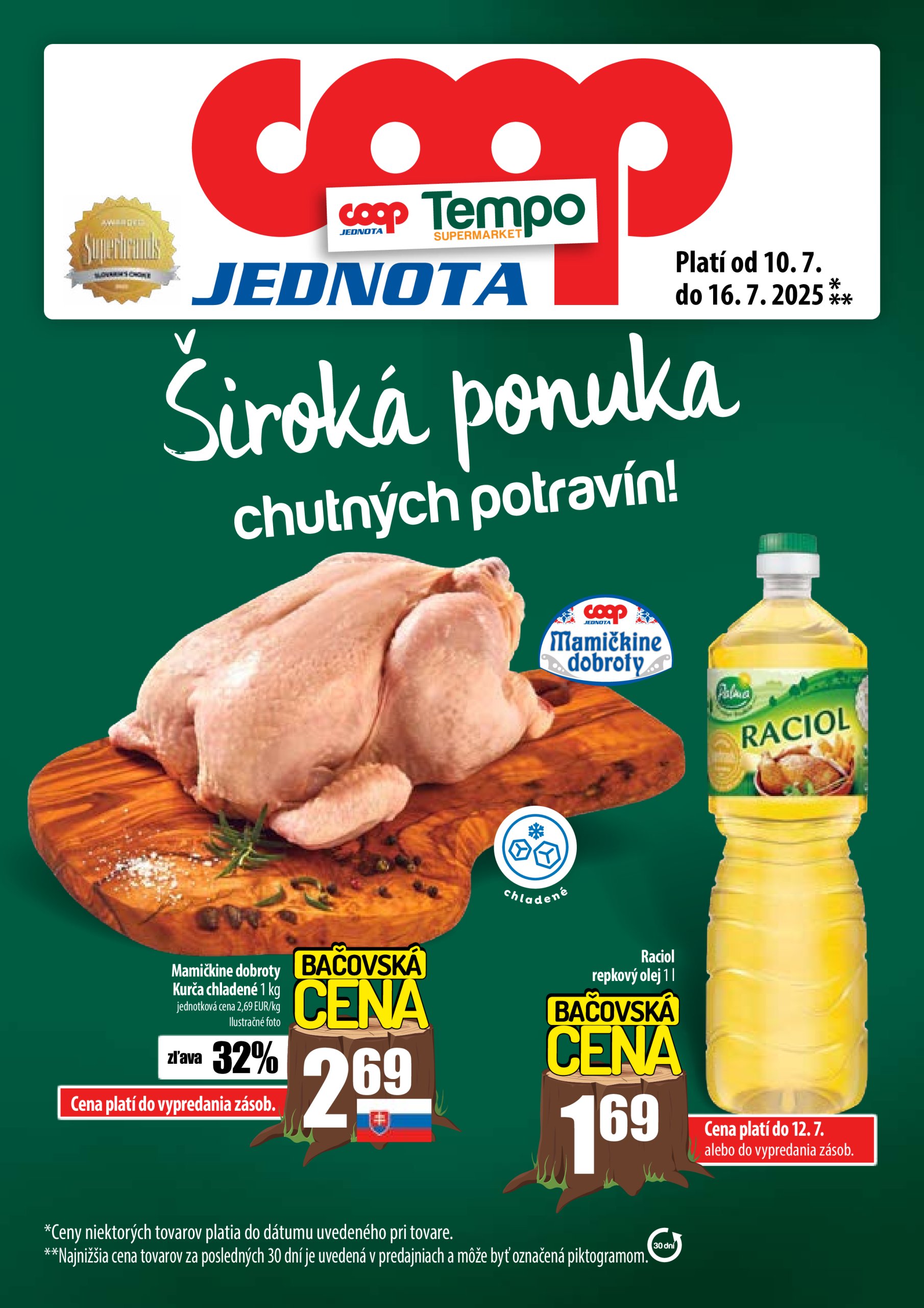 coop-jednota - Leták COOP Jednota - Tempo platný od 10.07. do 16.07. - page: 1 coop-jednota - Leták COOP Jednota - Tempo platný od 10.07. do 16.07. - page: 1
