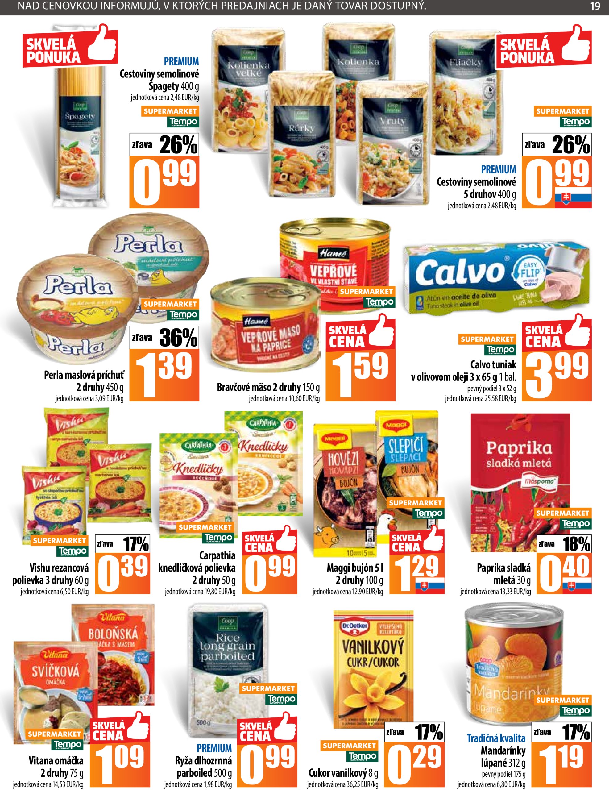 coop-jednota - Leták COOP Jednota platný od 17.07. do 23.07. - page: 19