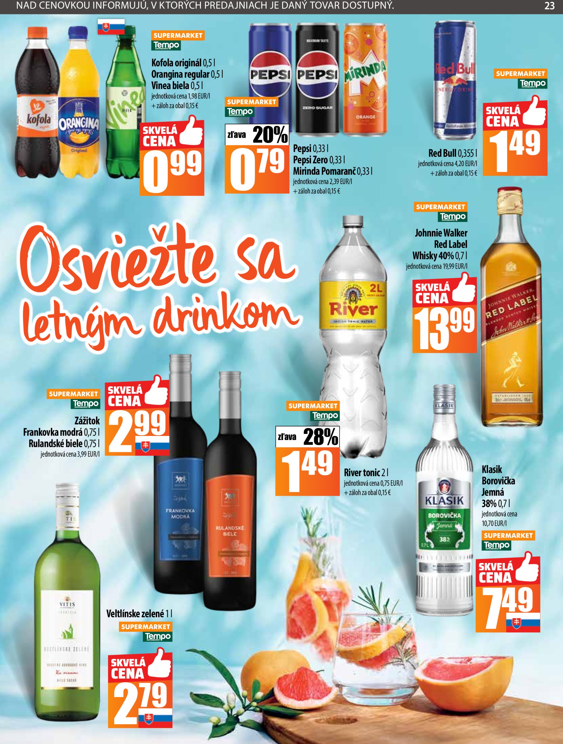 coop-jednota - Leták COOP Jednota platný od 17.07. do 23.07. - page: 23