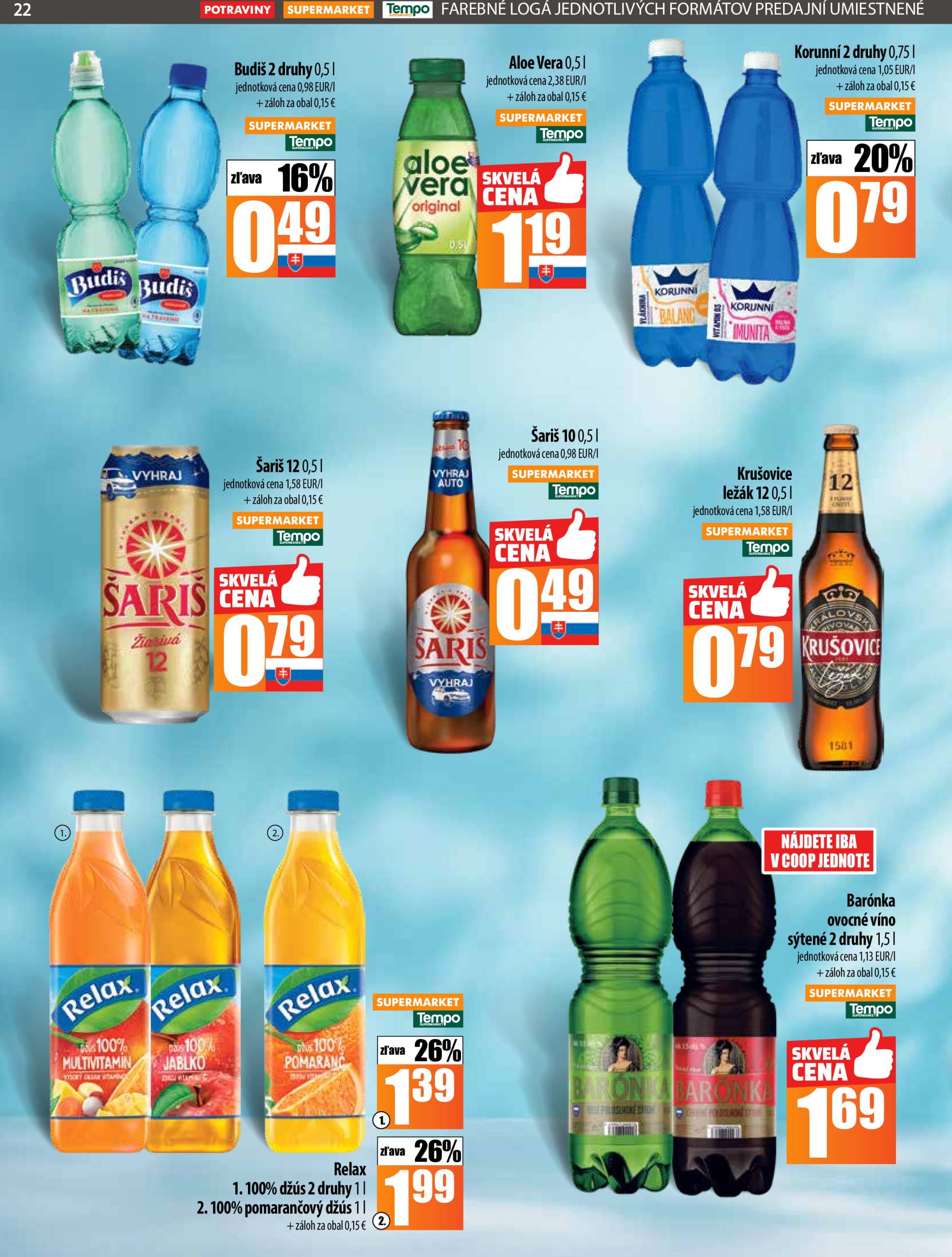 coop-jednota - Leták COOP Jednota platný od 17.07. do 23.07. - page: 22