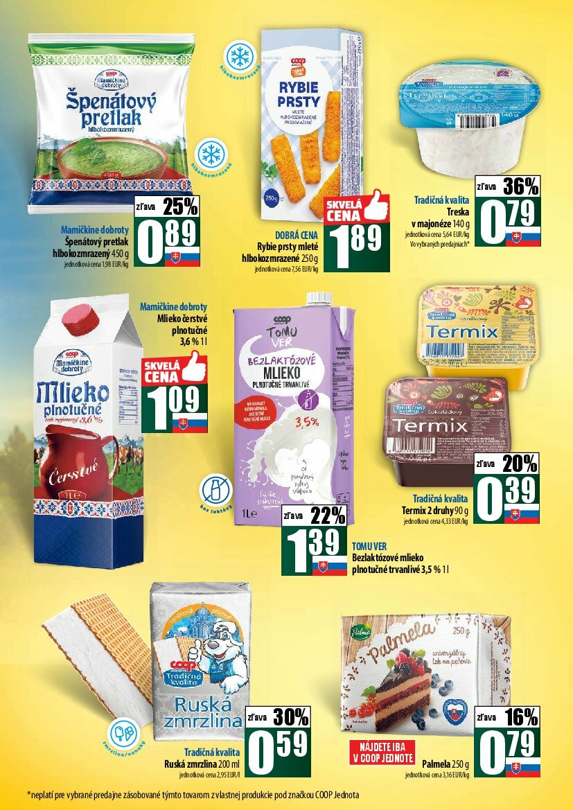 coop-jednota - Leták COOP Jednota - Tempo platný od 31.07. do 06.08. - page: 3 coop-jednota - Leták COOP Jednota - Tempo platný od 31.07. do 06.08. - page: 3