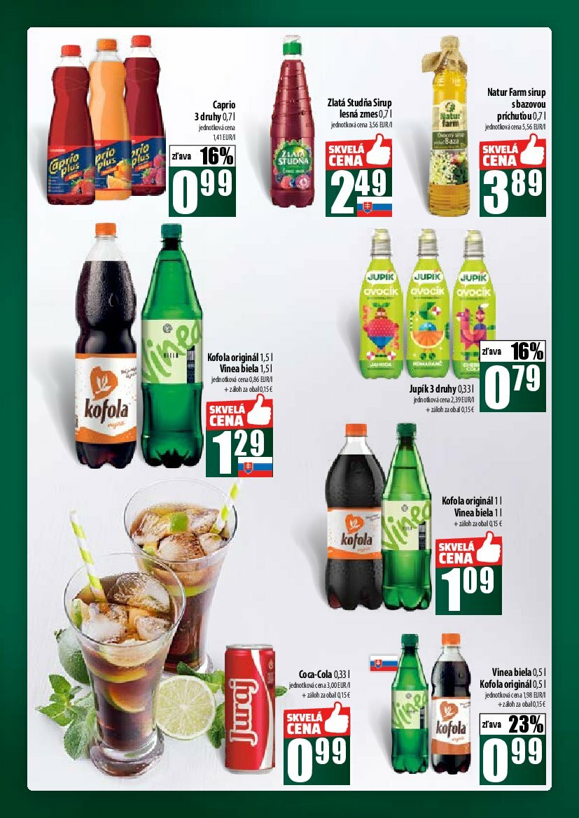 coop-jednota - Leták COOP Jednota - Tempo platný od 07.08. do 13.08. - page: 50 coop-jednota - Leták COOP Jednota - Tempo platný od 07.08. do 13.08. - page: 50