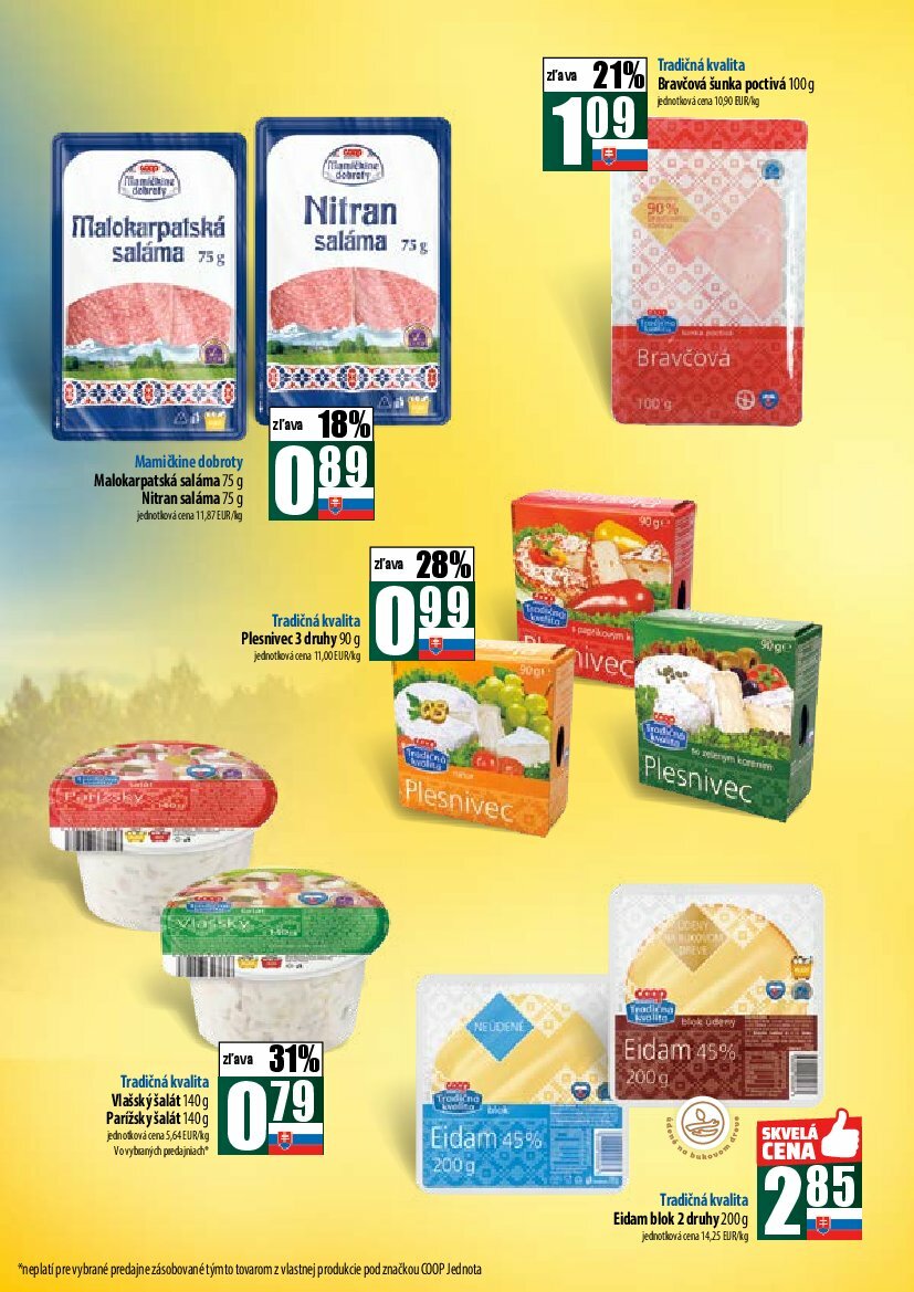 coop-jednota - Leták COOP Jednota - Tempo platný od 07.08. do 13.08. - page: 3 coop-jednota - Leták COOP Jednota - Tempo platný od 07.08. do 13.08. - page: 3