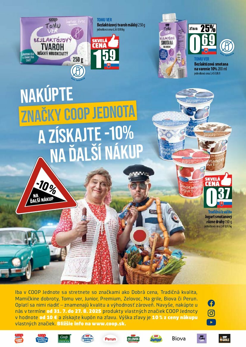 coop-jednota - Leták COOP Jednota - Tempo platný od 07.08. do 13.08. - page: 2 coop-jednota - Leták COOP Jednota - Tempo platný od 07.08. do 13.08. - page: 2
