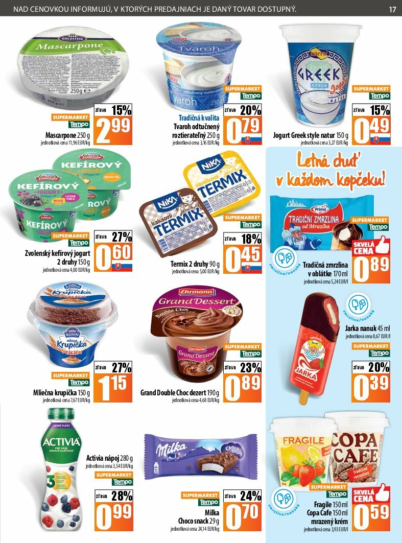 coop-jednota - Leták COOP Jednota platný od 07.08. do 13.08. - page: 17